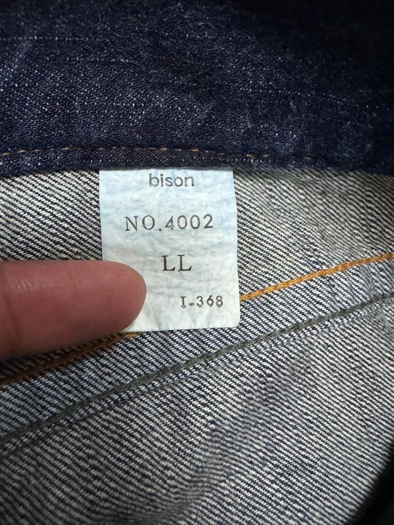 Japanese Brand INSANE Vintage Japanese Bison Sick Washed Bootcut Jean Rare Size US 35 - 10 Thumbnail
