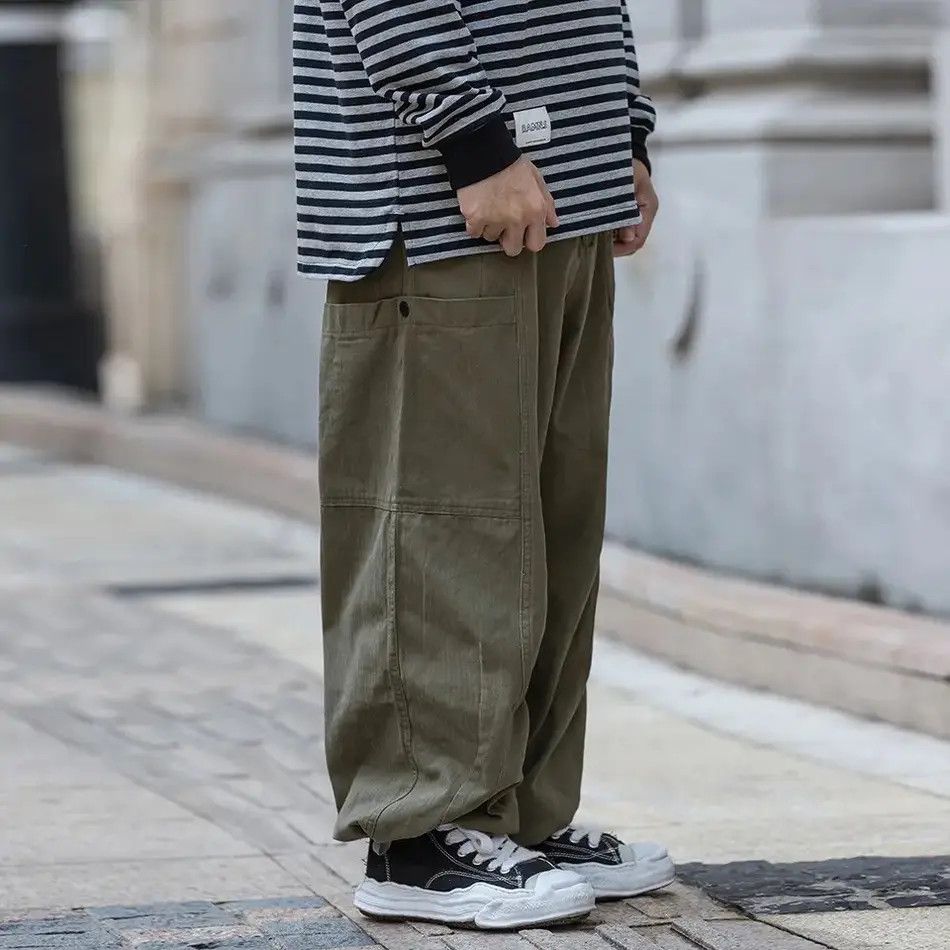 Japanese Brand × Vintage Outdoor faded baggy cargo pants Size US 32 / EU 48 - 3 Thumbnail