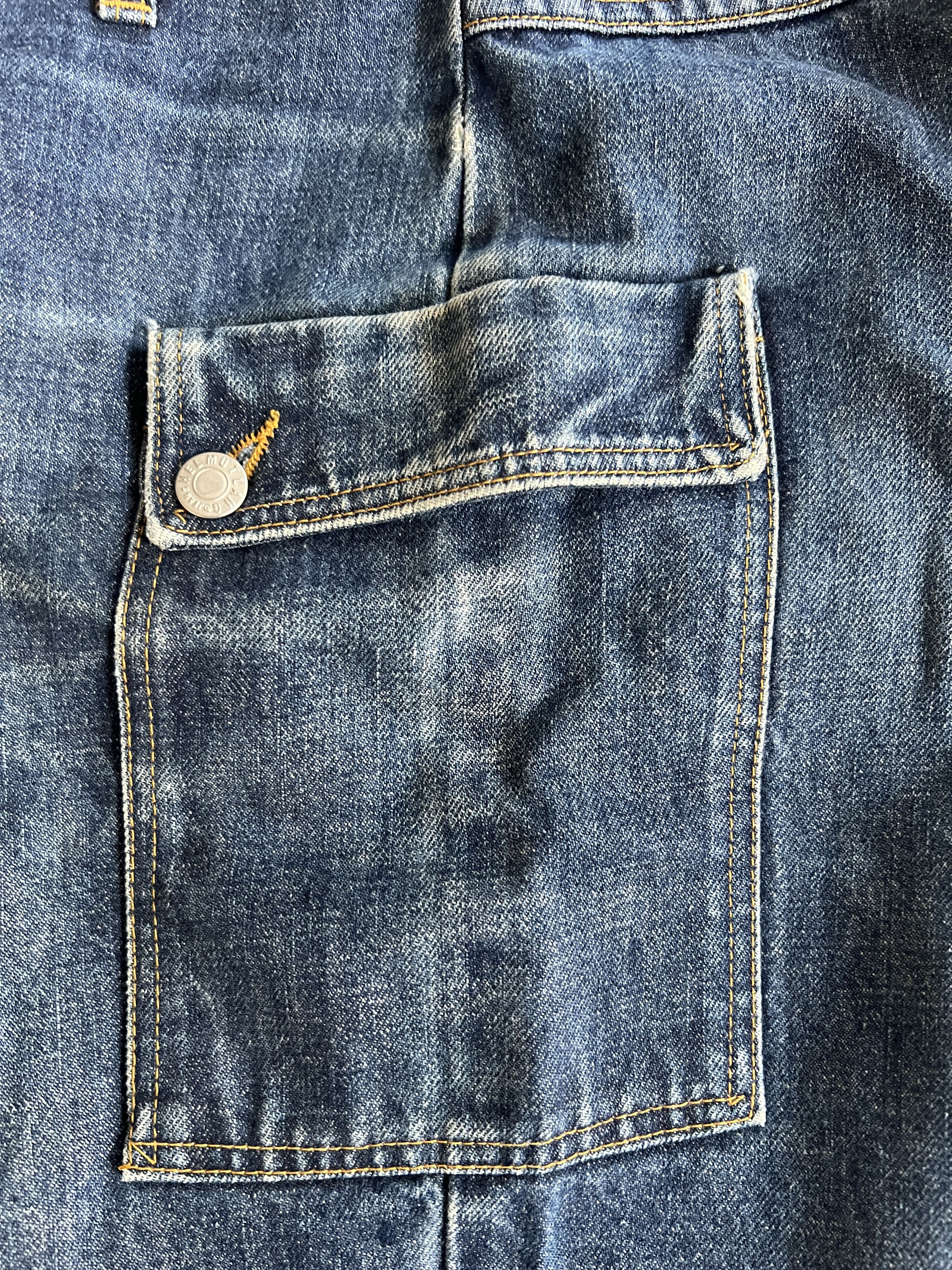 Helmut Lang 1997 Two Pocket Cargo Denim Size US 31 - 3 Thumbnail