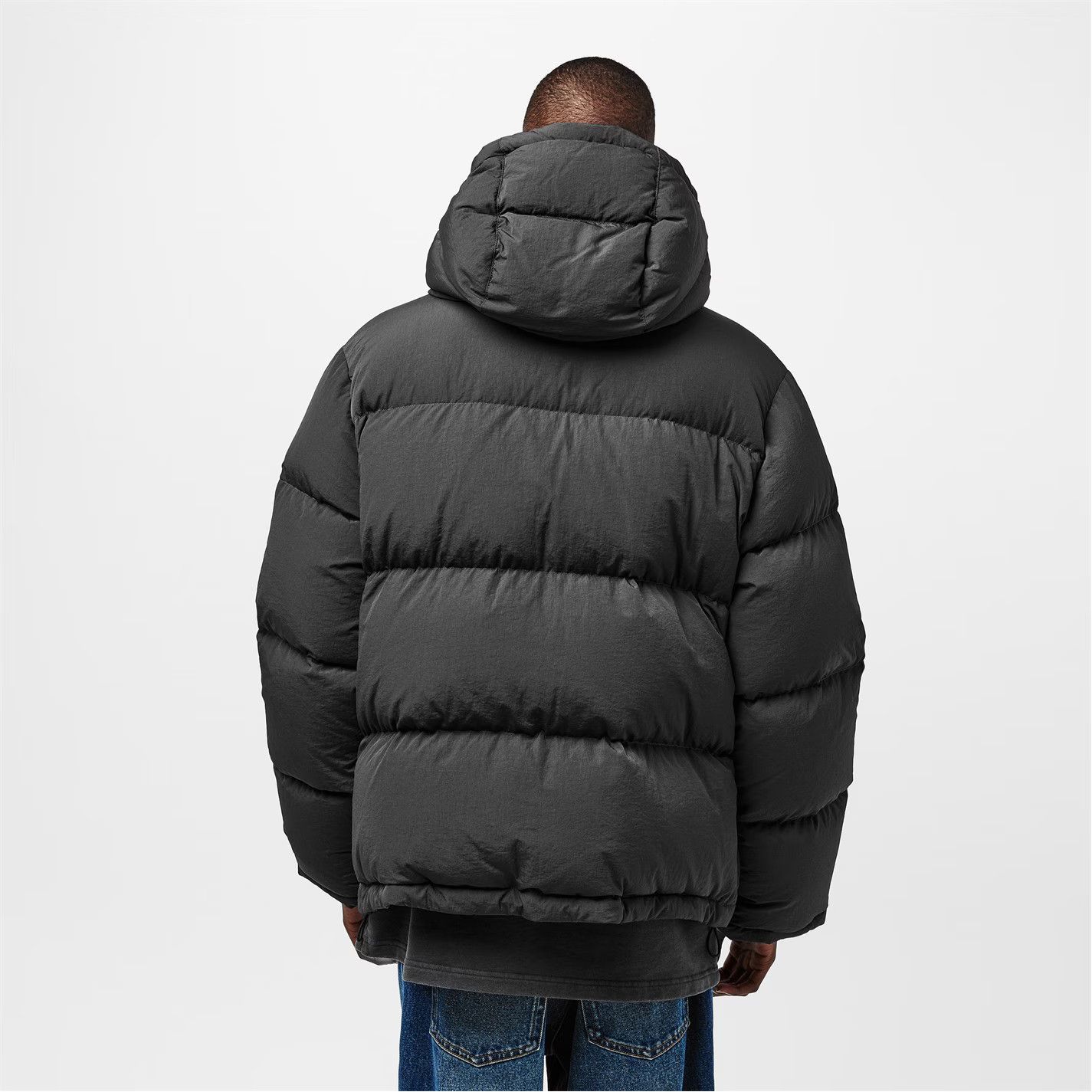 Dolce & Gabbana o1g2r1mq0426 Quilted Puffer Jacket in Antracite Size US S / EU 44-46 / 1 - 4 Thumbnail