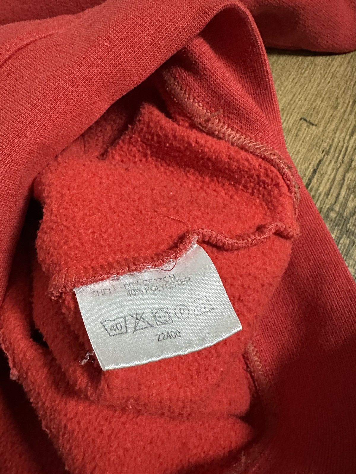 Hummel × Vintage 2000-02 Denmark Hummel Player Issued Football Sweatshirt Size US XXL / EU 58 / 5 - 15 Thumbnail
