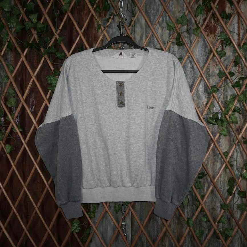 Christian Dior Monsieur XL - Vintage / Y2K 1980s Chris Dior Monsieur Ribbed Sweater Size US XL / EU 56 / 4 - 1 Thumbnail