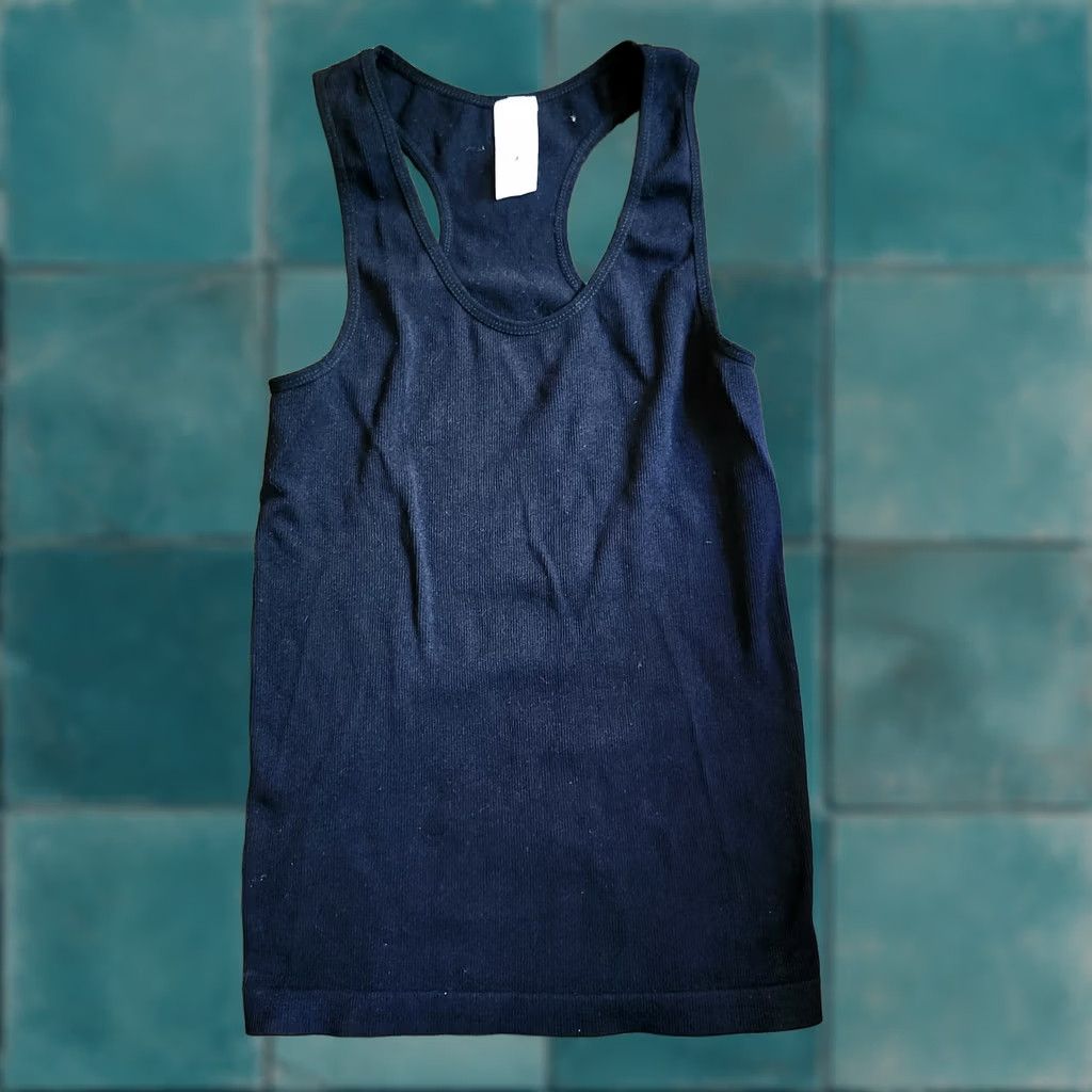 Vintage Prime Cut Juniors Black Tank Top - M/L Size M / US 6-8 / IT 42-44 - 1 Thumbnail