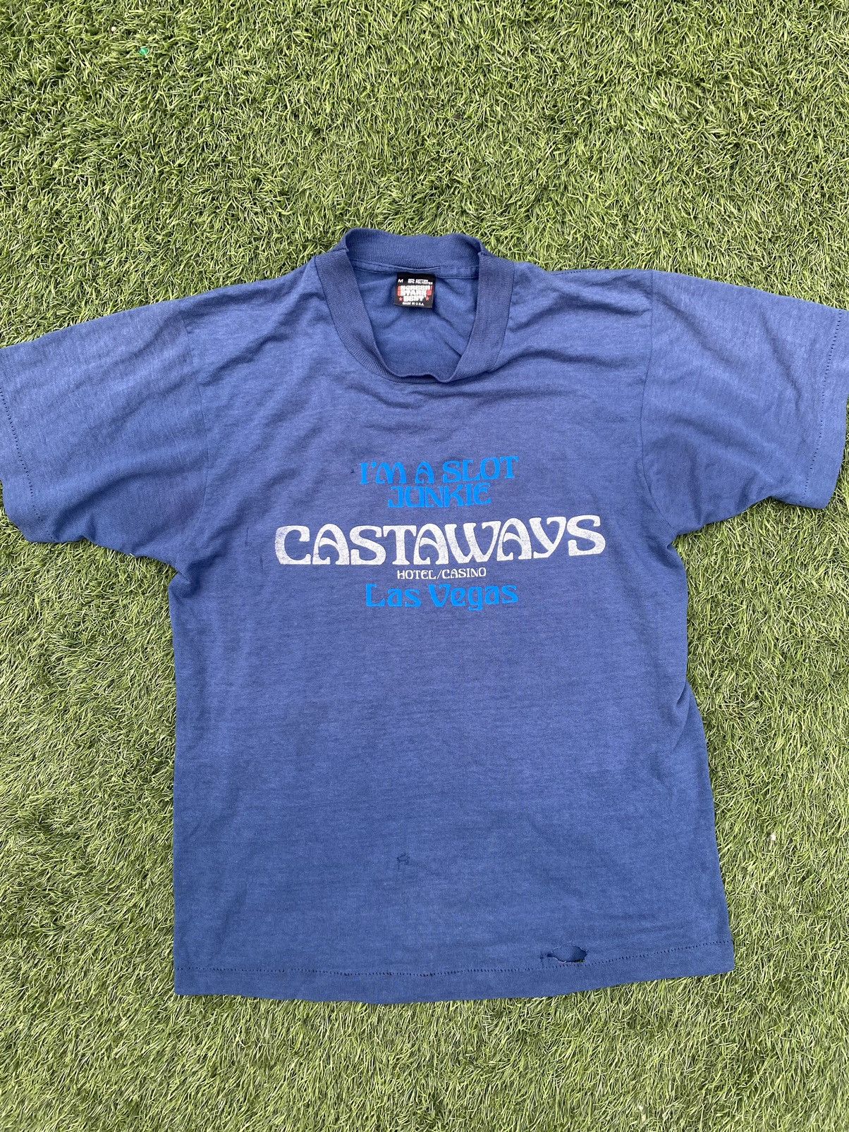 Japanese Brand × Vintage VTG CASINO “SLOT JUNKIE” SHIRT Size US L / EU 52-54 / 3 - 1 Thumbnail
