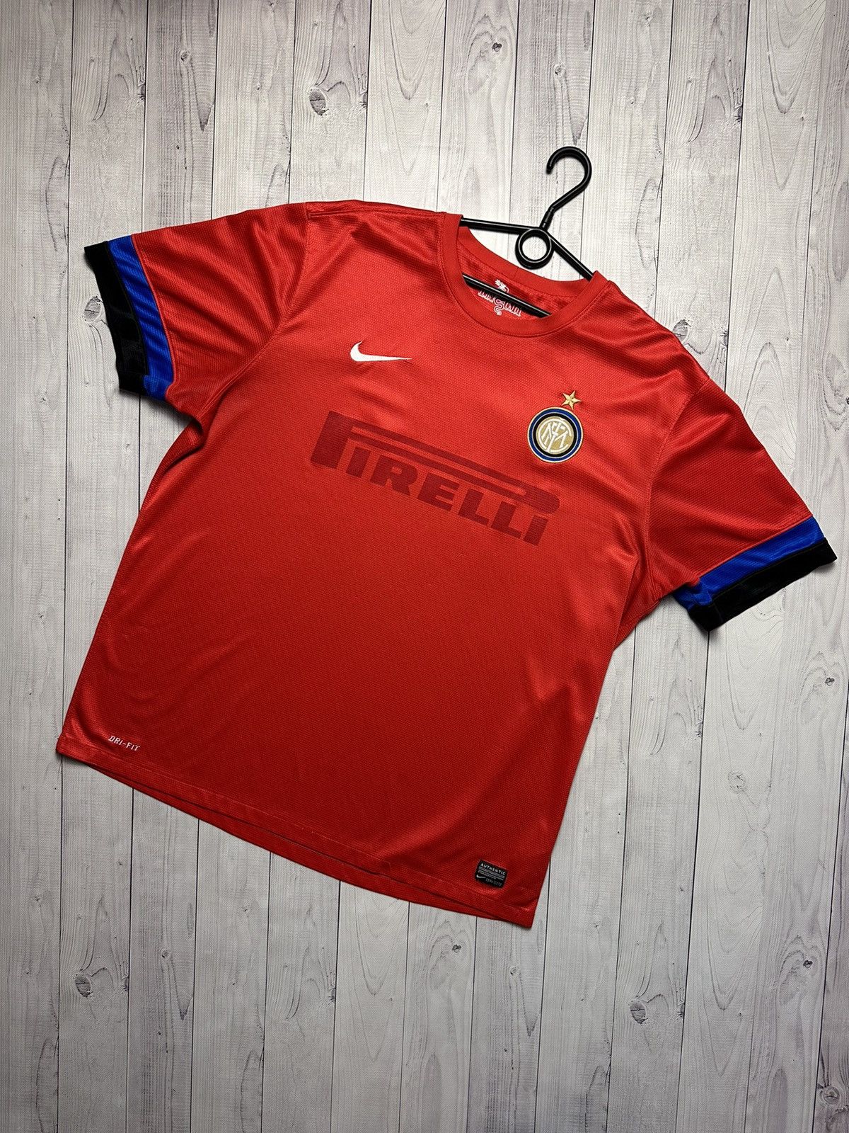 Nike × Vintage Vintage Inter Milan soccer jersey red size XXL rare Size US XXL / EU 58 / 5 - 1 Thumbnail