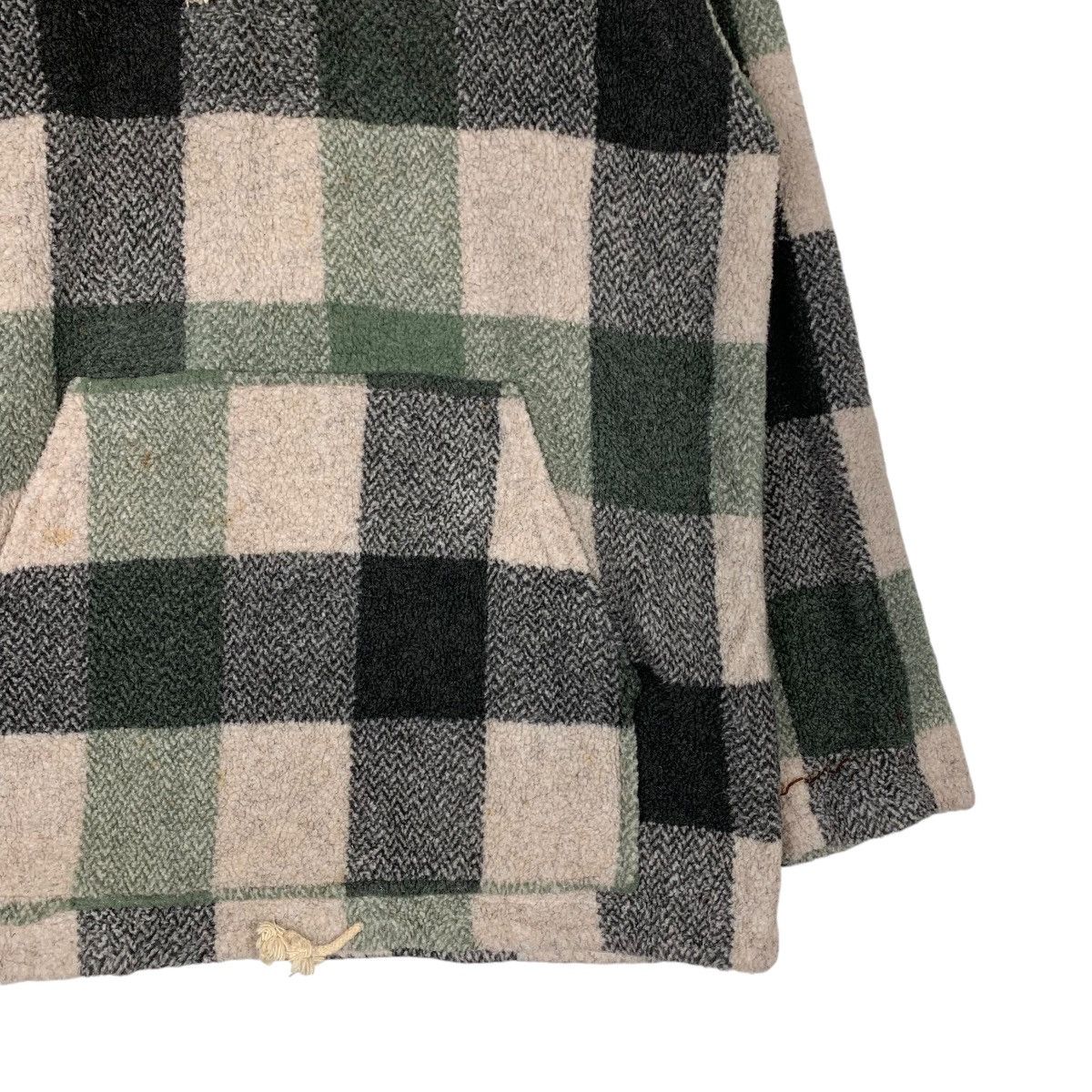 Vintage SCORPION BAY Checked Half Button Pullover Hoodies #1399-C63 Size US M / EU 48-50 / 2 - 4 Thumbnail