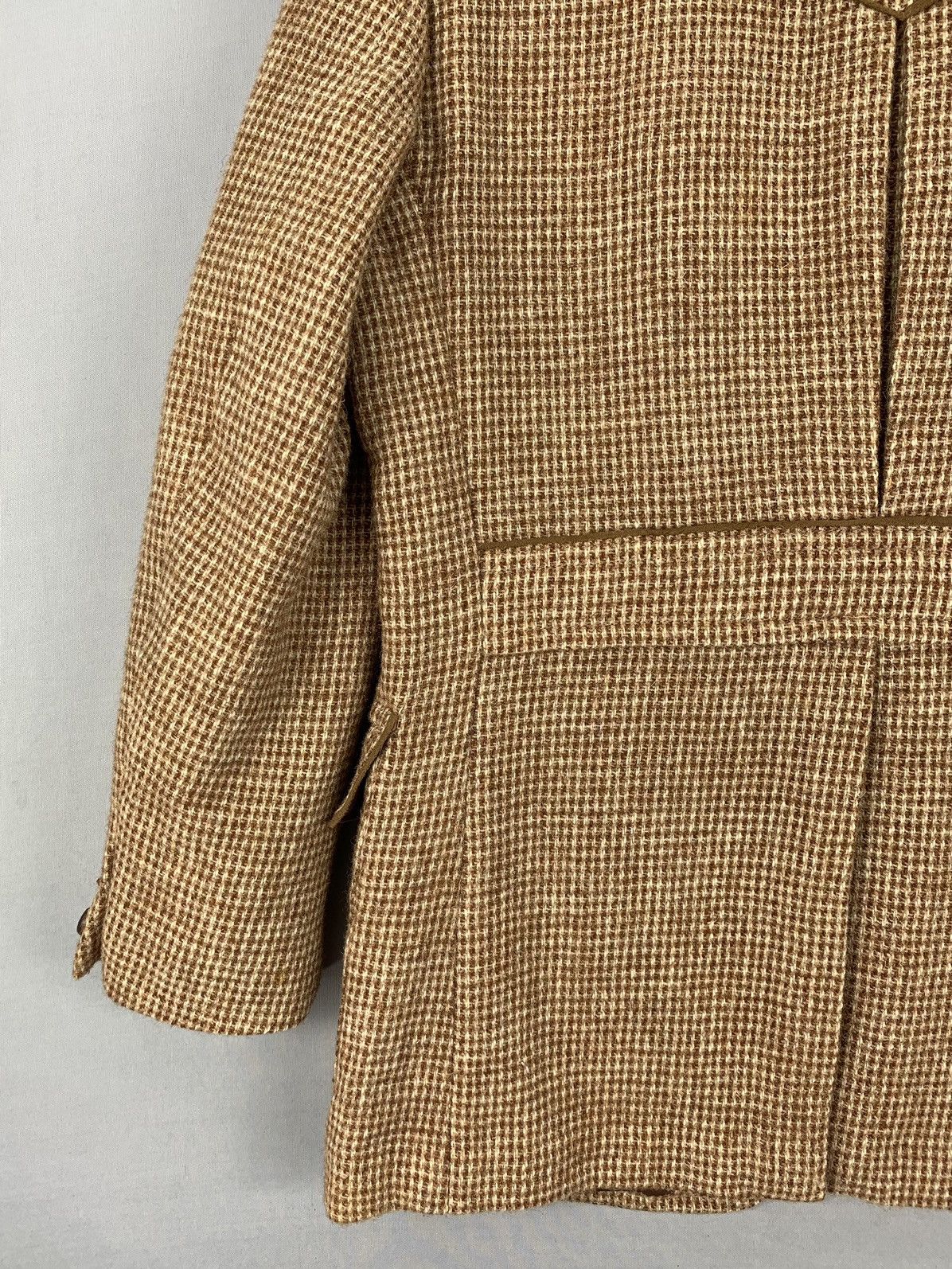 Harris Tweed Vintage Harris Tweed Wool Brown Blazer Jacket Size US S / EU 44-46 / 1 - 12 Thumbnail