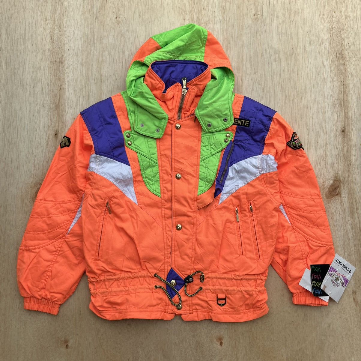 Descente DESCENTE SKI SNOW WINTER VINTAGE JACKET DEAD STOCK Size US L / EU 52-54 / 3 - 1 Thumbnail