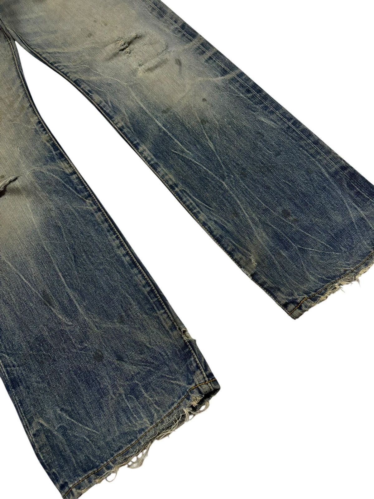 *A VONTADE × If Six Was Nine Vtg A Vontade Kazuyuki Yamakawa Distressed Selvedge Jeans Size US 30 / EU 46 - 5 Thumbnail