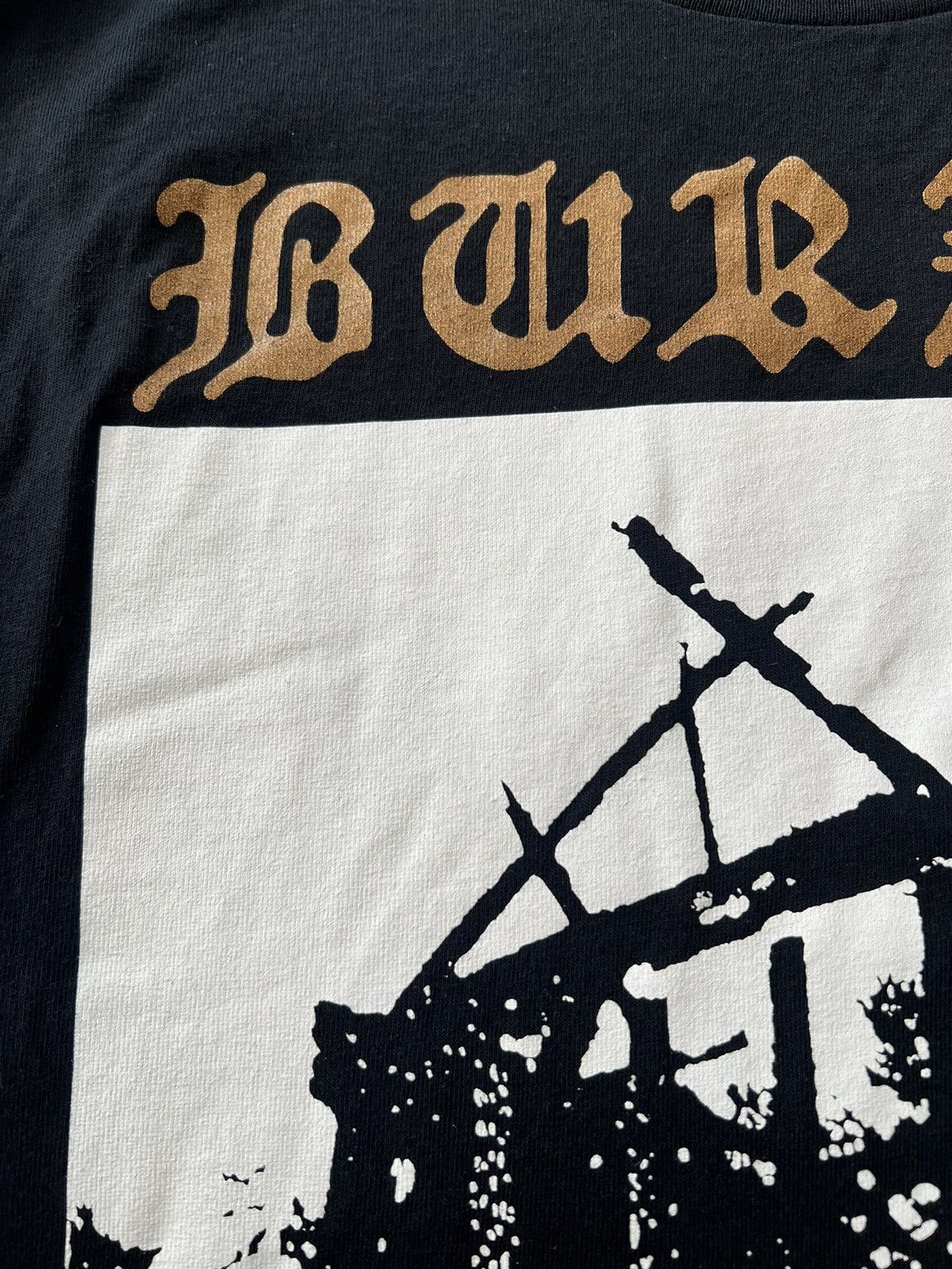 Band Tees Burzum Aske Black Metal Band Black T-shirt Size US S / EU 44-46 / 1 - 4 Thumbnail