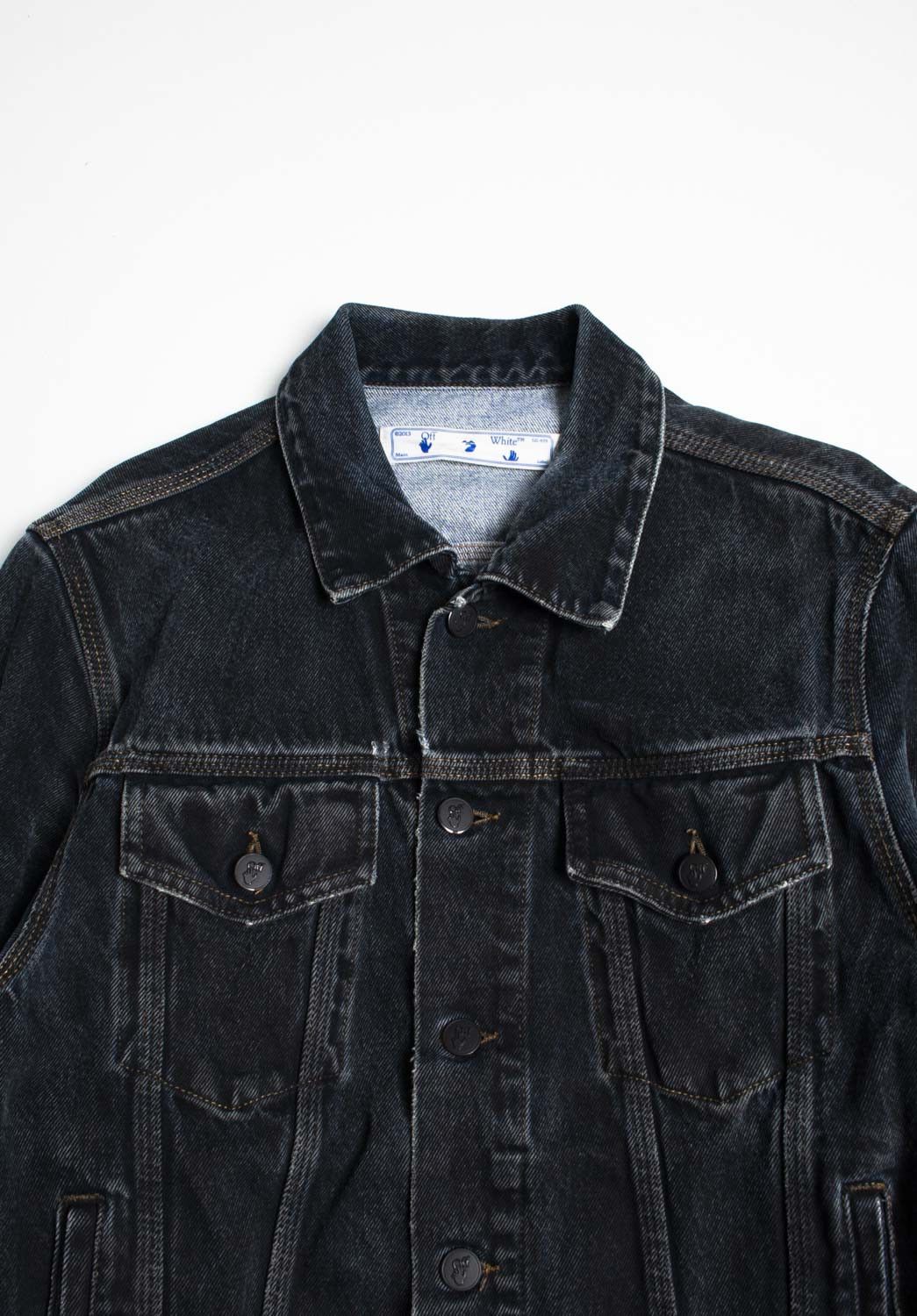 Off-White Off-White Men Jacket Denim by Virgil Abolh Size S, S1190 Size US S / EU 44-46 / 1 - 3 Thumbnail
