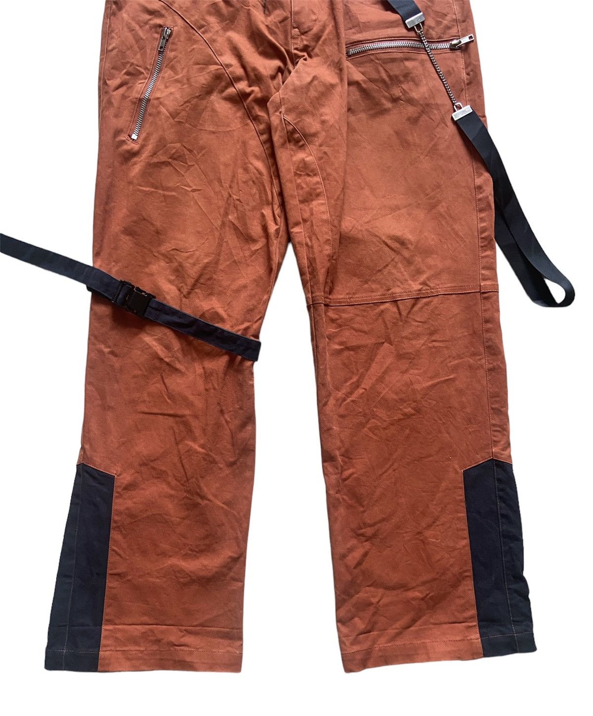 Japanese Brand × Seditionaries Chain Bondage Zipper Baggy Zipper Flare By Taka Pants Size US 32 / EU 48 - 4 Thumbnail