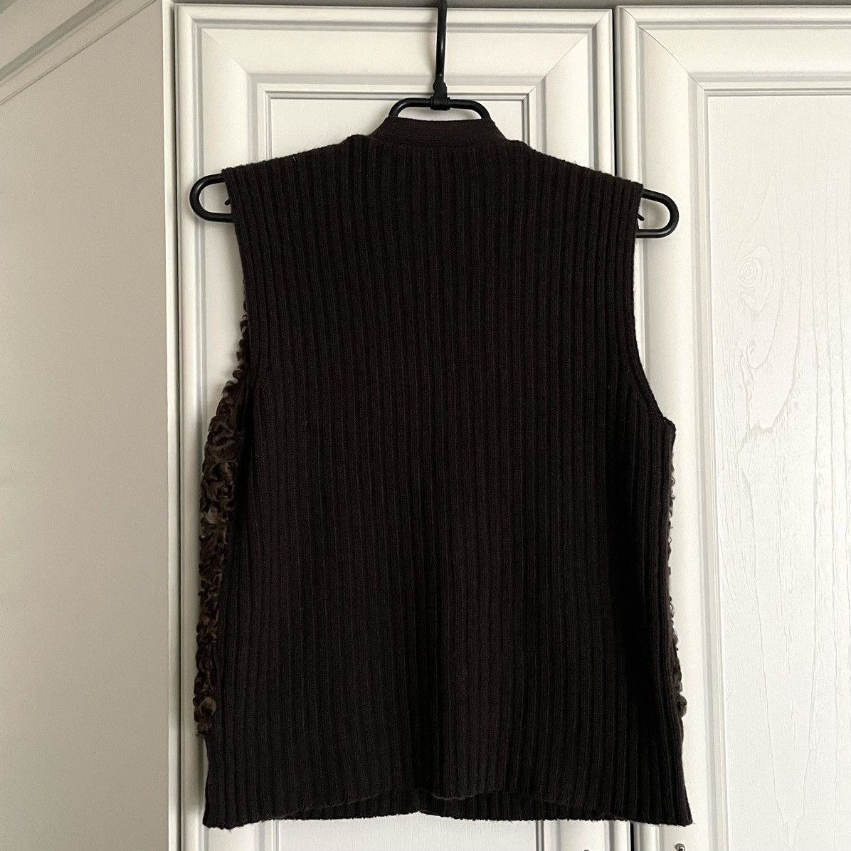 Prada Prada Astrakhan Fur Sleeveless Cardigan Size M / US 6-8 / IT 42-44 - 2 Thumbnail