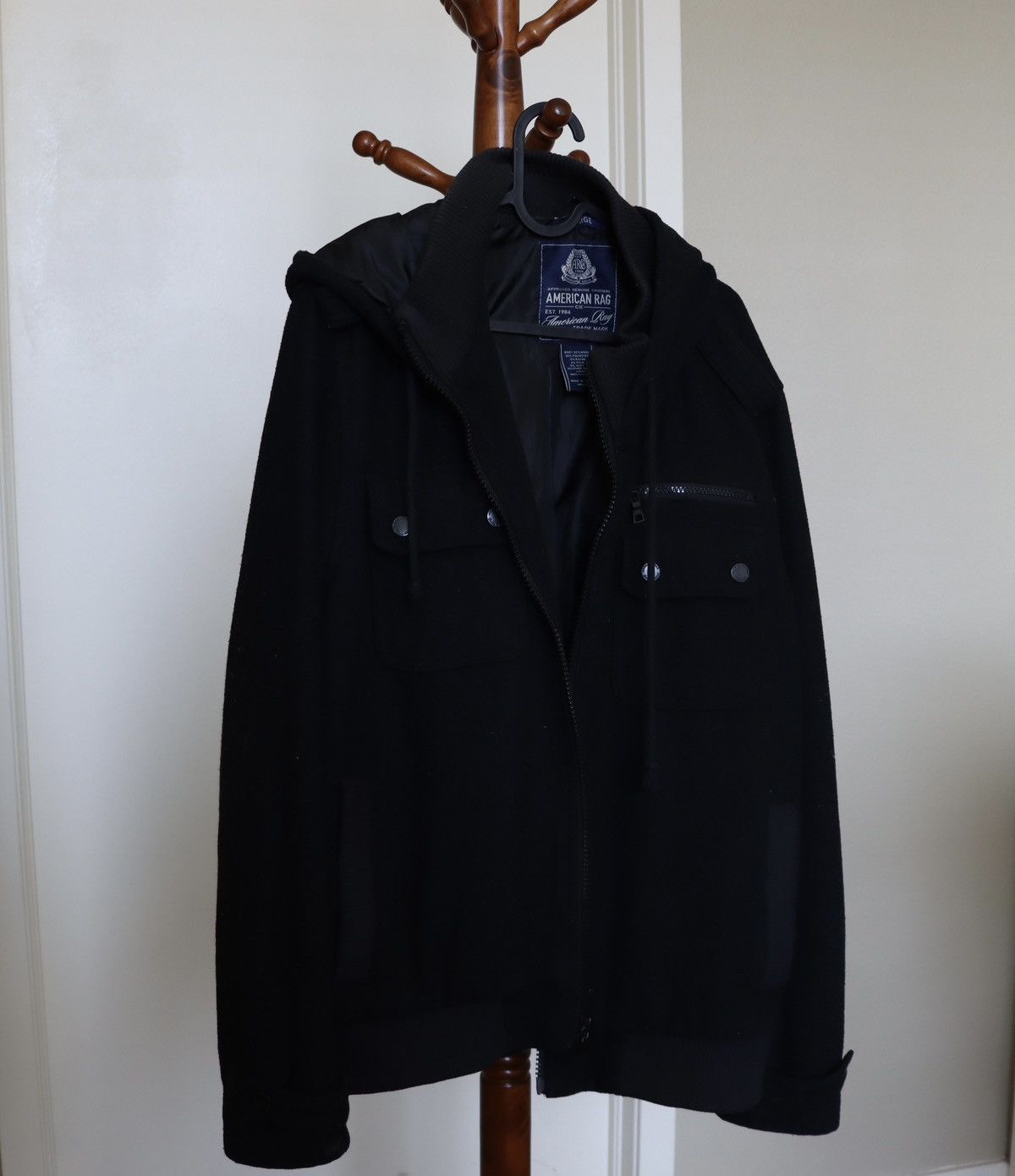 American Rag Wool zip coat Size US L / EU 52-54 / 3 - 1 Thumbnail