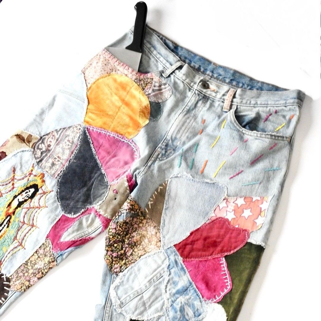 Kapital × Kapital Kountry KAPITAL KOUNTRY 14OZ DENIM CRAZY EL PASO 5P MONKEY CISCO Size US 34 / EU 50 - 8 Thumbnail
