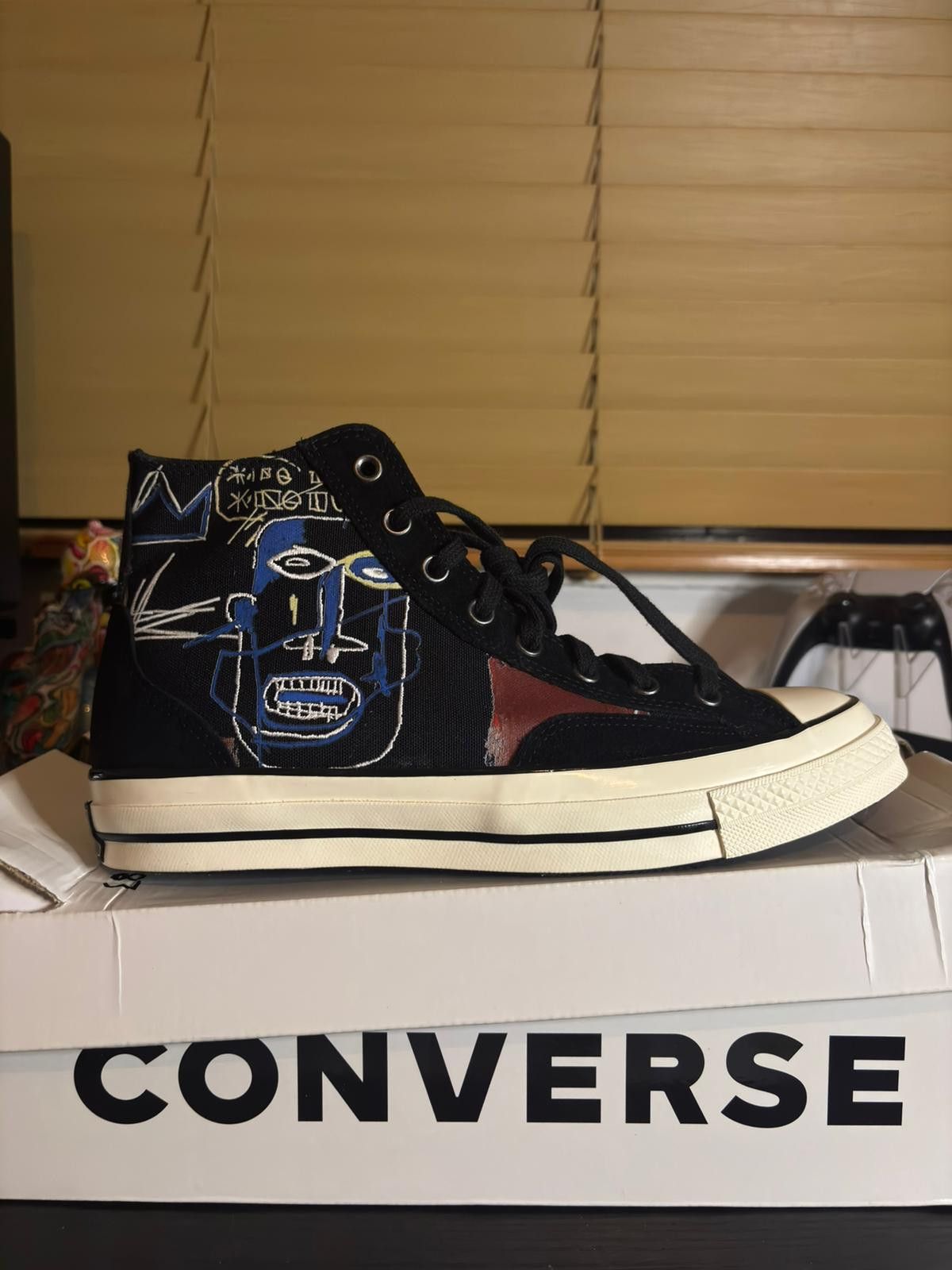 Converse Jean-Michel Basquiat Chuck 70 High 'Kings of Egypt III' Size US 11 / EU 44 - 1 Thumbnail