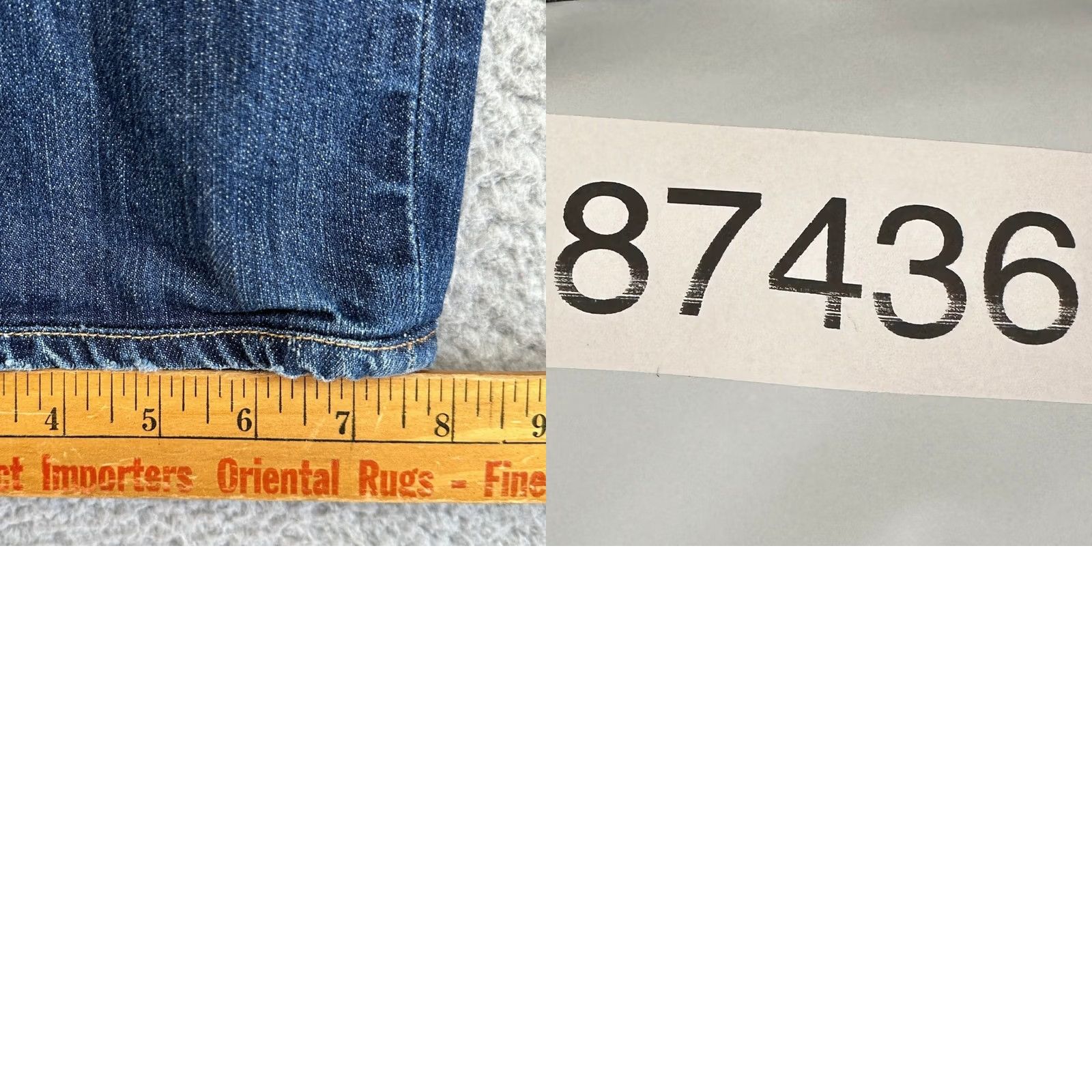 Lucky Brand Lucky Brand 121 Heritage Slim Jeans Mens 38X30 Blue Button Fly Denim Straight Slim 5-Pocket Modern Casual Menswear Size US 38 / EU 54 - 8 Thumbnail
