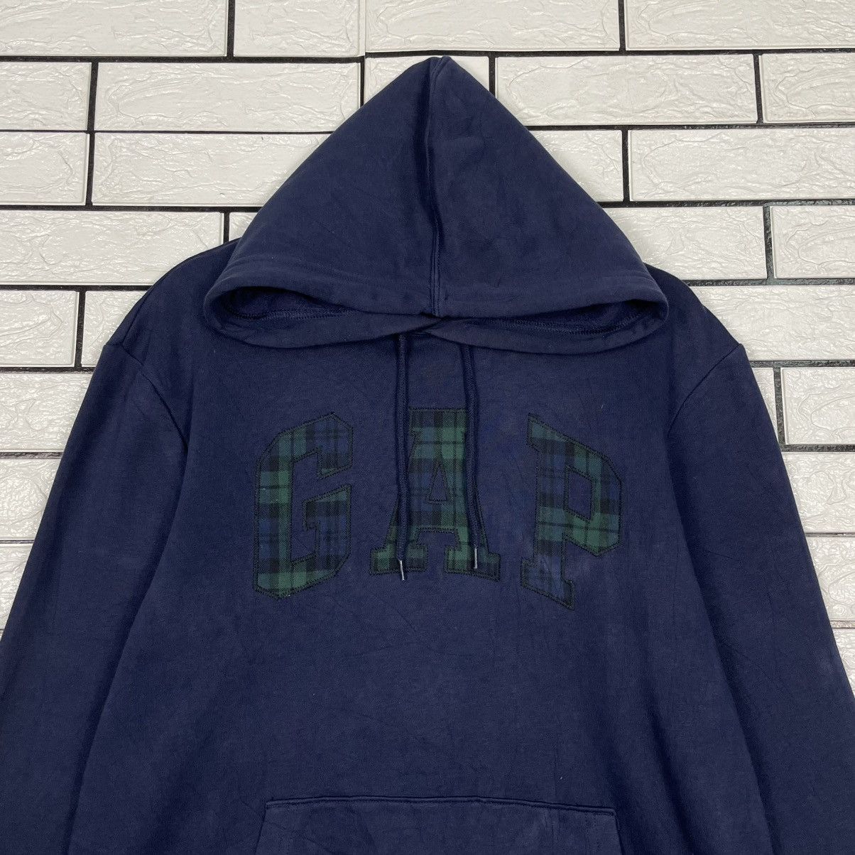 Gap Gap Big Logo Blue Hoodie Size US M / EU 48-50 / 2 - 2 Thumbnail
