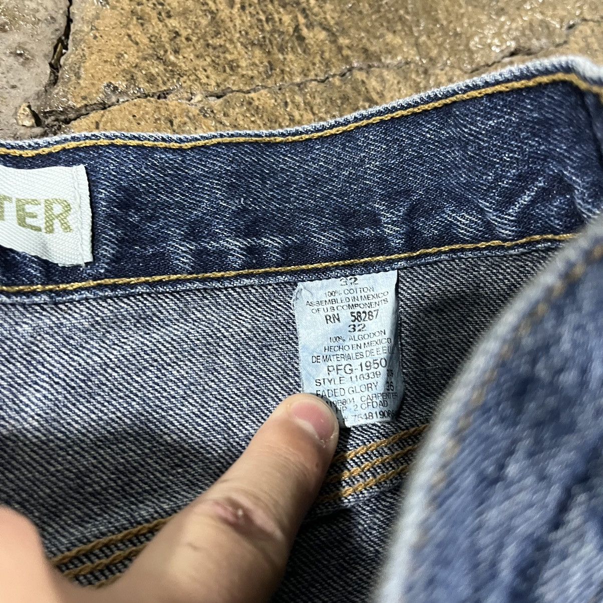 Carhartt × JNCO × Vintage Crazy Y2K Carhartt Style Baggy Jorts Workwear Skater Shorts Size US 34 / EU 50 - 8 Thumbnail