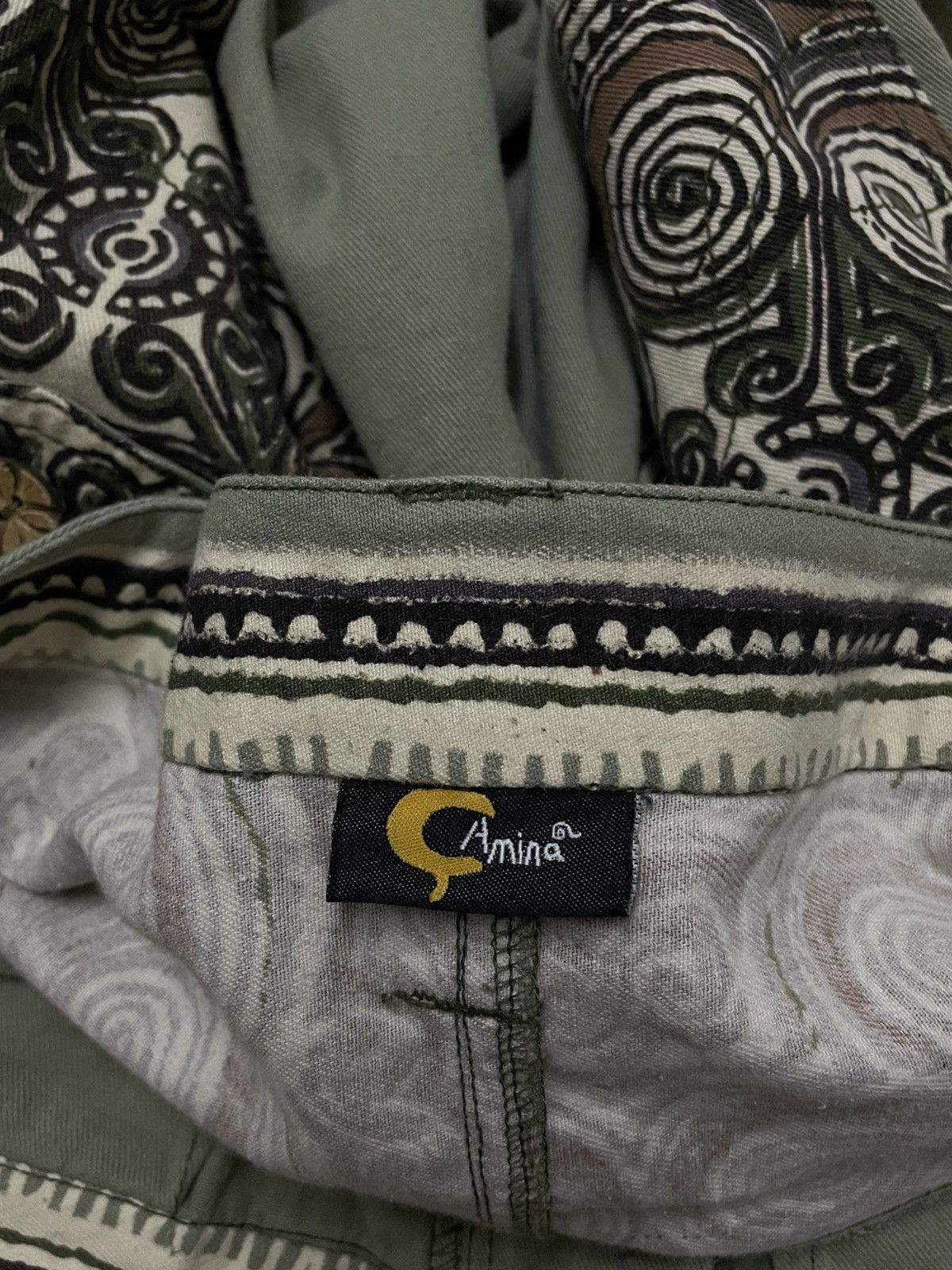 Japanese Brand 1990S Vintage Designer Camina Art Historical Kuno Pant Style Size US 32 / EU 48 - 12 Thumbnail