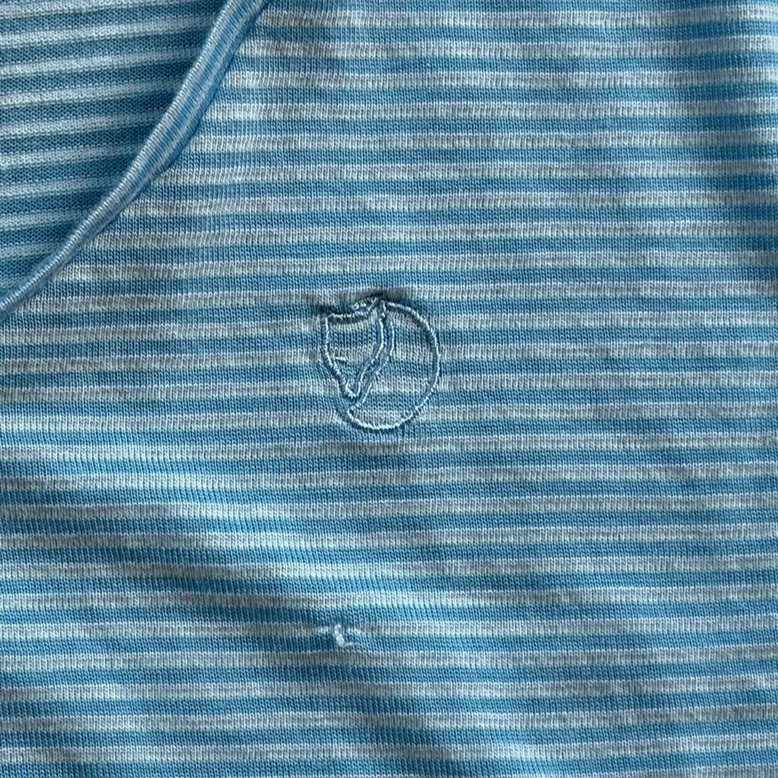 Other Light Blue Striped Fjallraven Top -Size:XXS Size XXS / US 00 / IT 34 - 3 Thumbnail