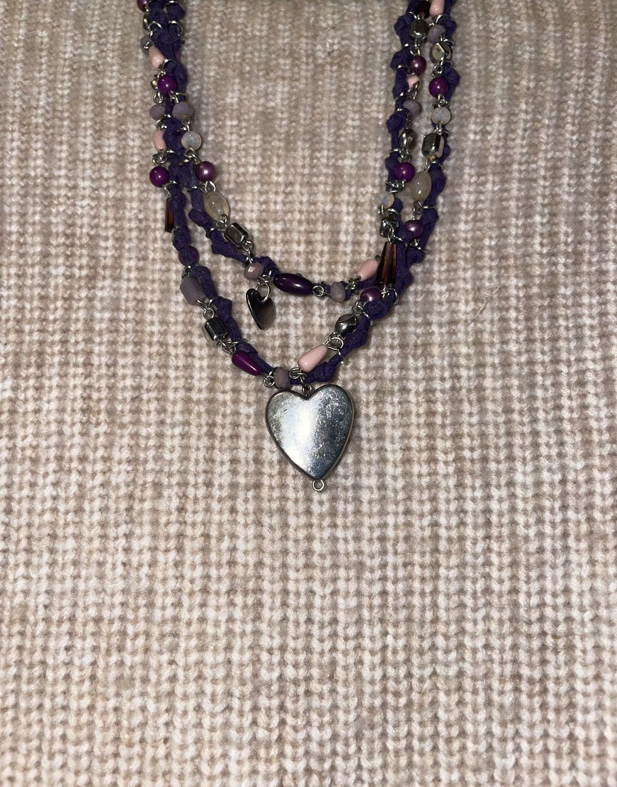 Vintage Sundance “ Heart Parade” Vintage Boho Necklace Size ONE SIZE - 3 Thumbnail
