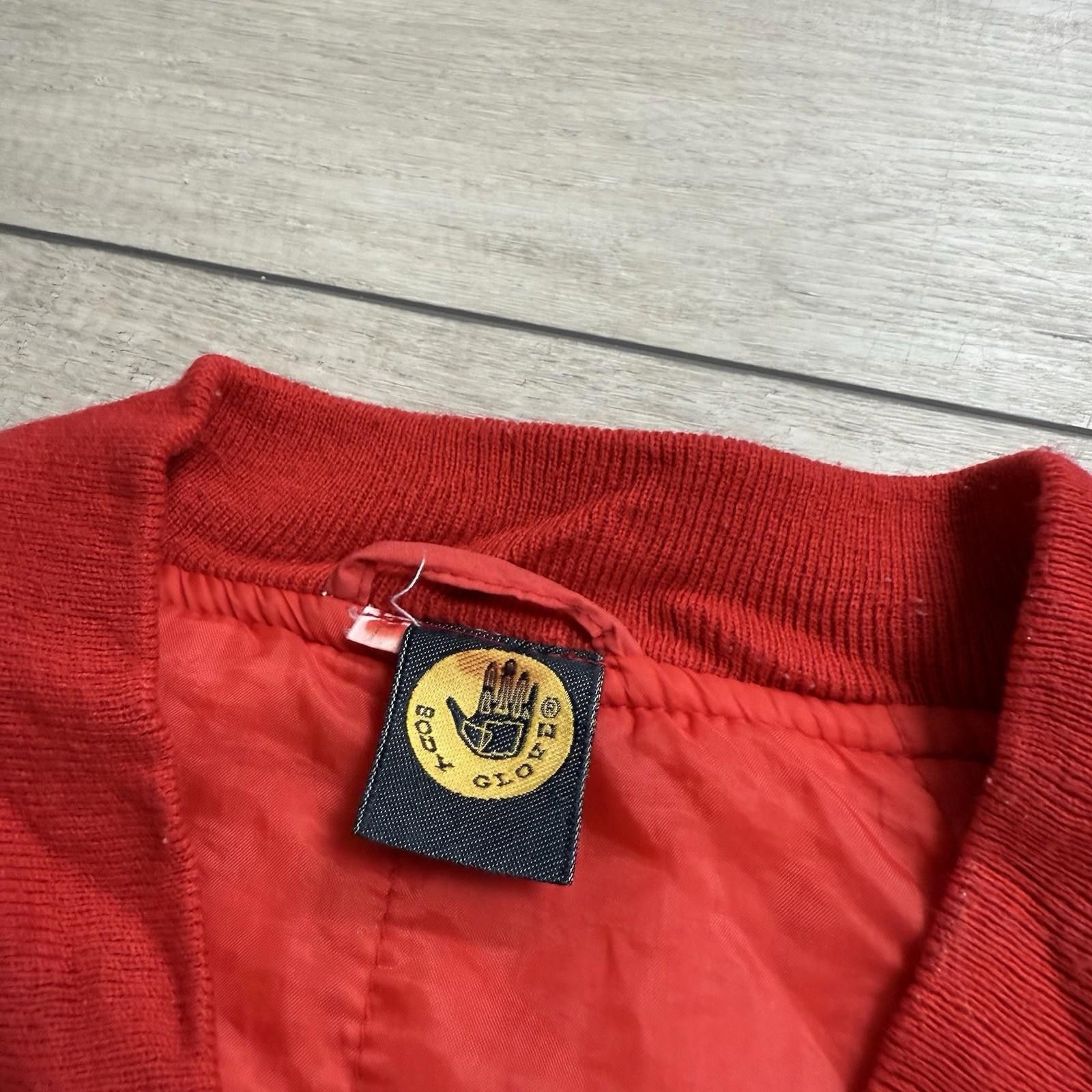 Body Glove Vintage 1993 Body Glove Red Nylon Bomber Jacket Size L Size US L / EU 52-54 / 3 - 4 Thumbnail