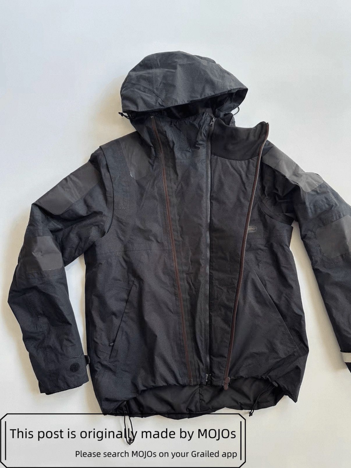 Undercover Sz 3 Undercover 07AW Cross Zip Padded GoreTex Jacket mojos52 Size US L / EU 52-54 / 3 - 2 Thumbnail