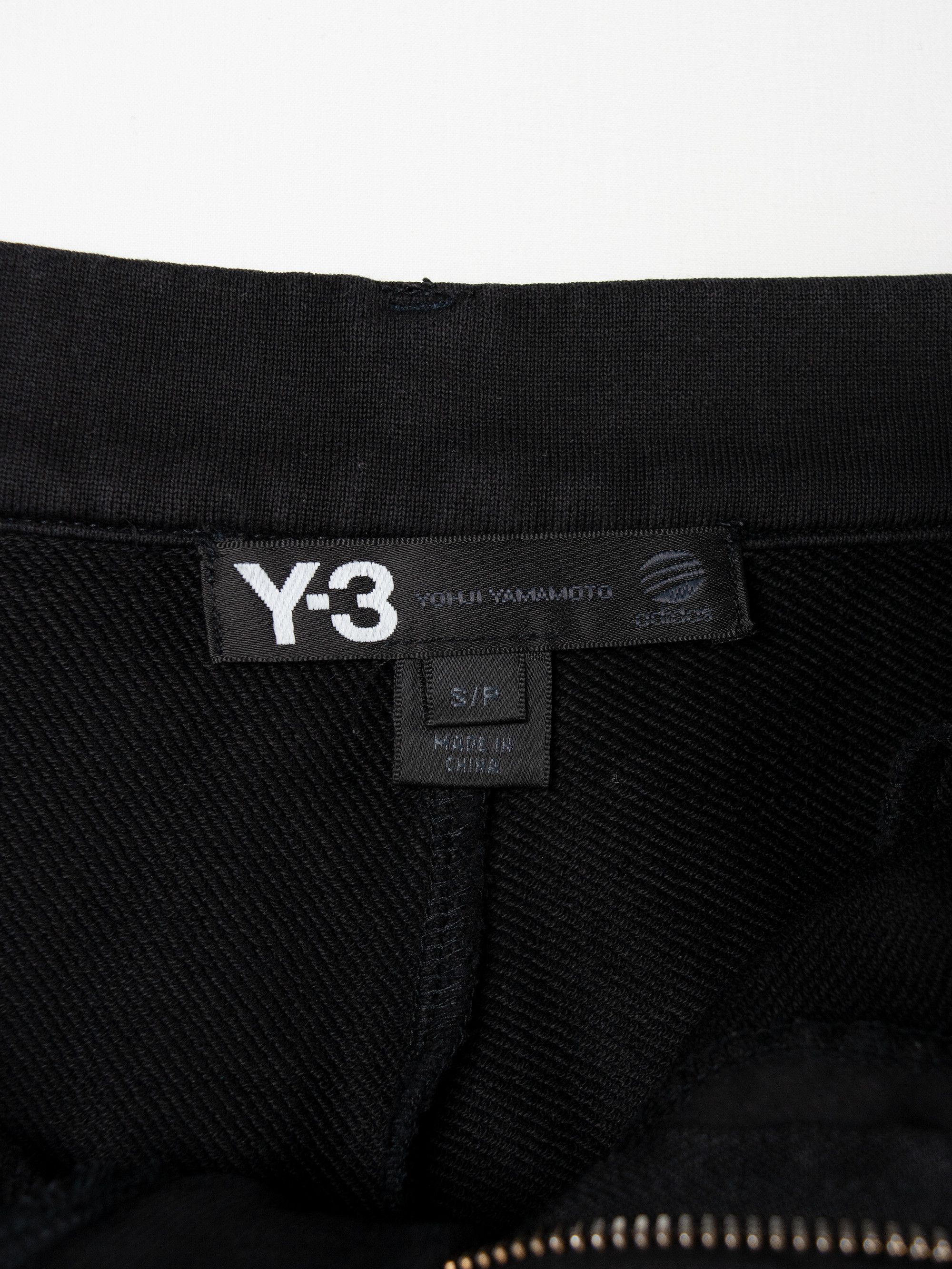 Y-3 × Yohji Yamamoto Y-3 - A/W 2012 - french terry mini skirt - size S Size 29" - 6 Thumbnail