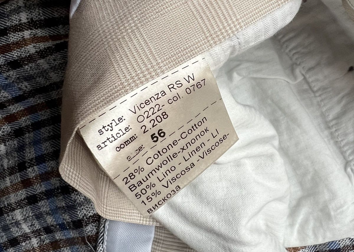 Zanella Zanella Checked Dress Trousers Chino Pants Size US 36 / EU 52 - 7 Thumbnail