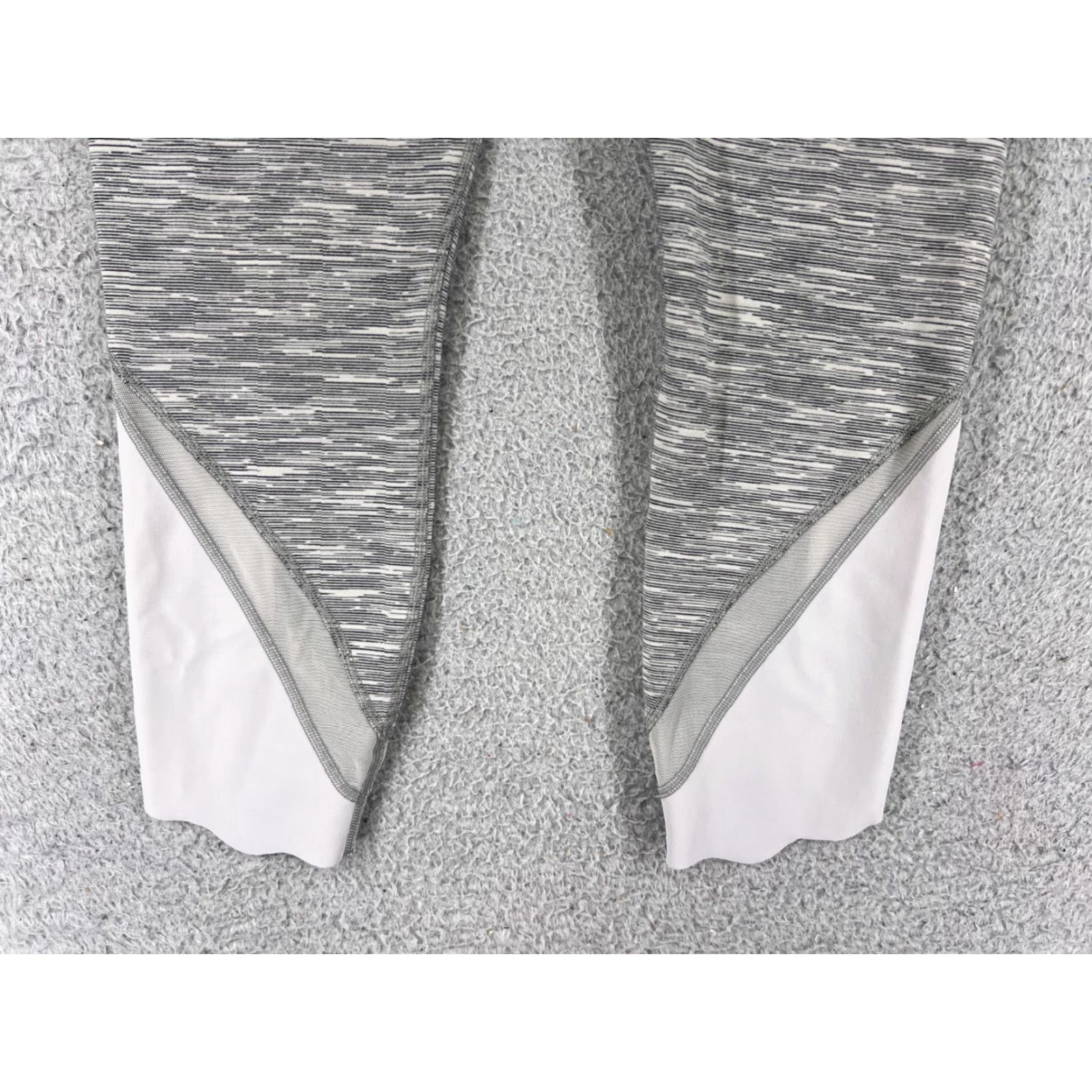Lululemon Lululemon Leggings Womens Size 6 Gray Cropped Activewear Yoga Running Jogging Pockets Size 28" / US 6 / IT 42 - 2 Thumbnail
