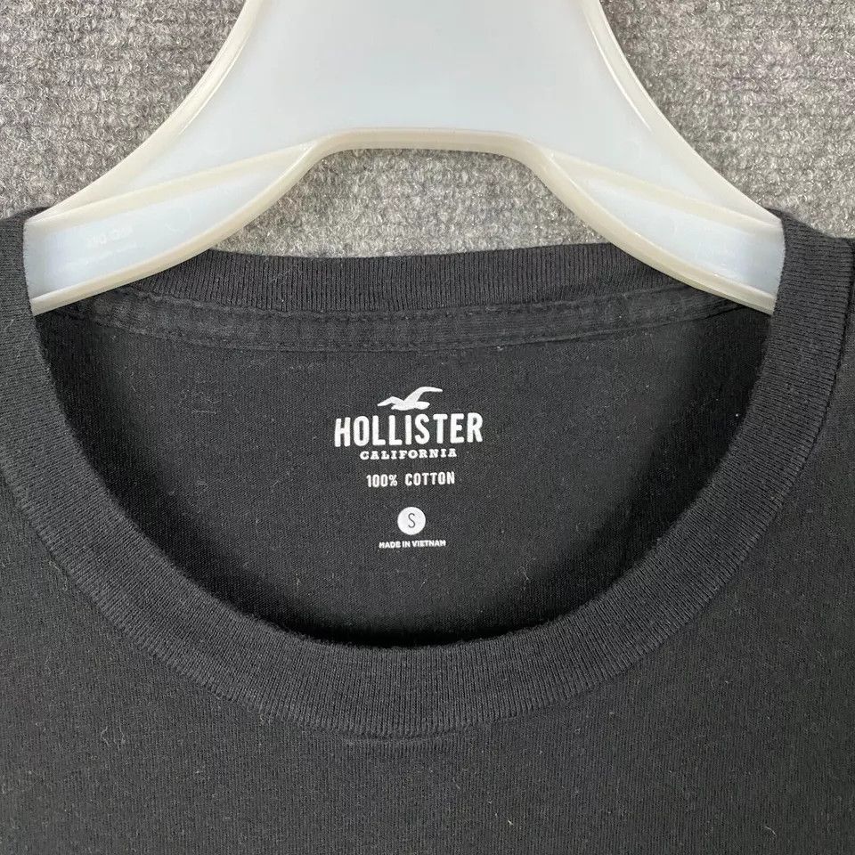 Hollister Hollister T-Shirt Small Men's Short Sleeve 100% Cotton Black Size US S / EU 44-46 / 1 - 3 Thumbnail