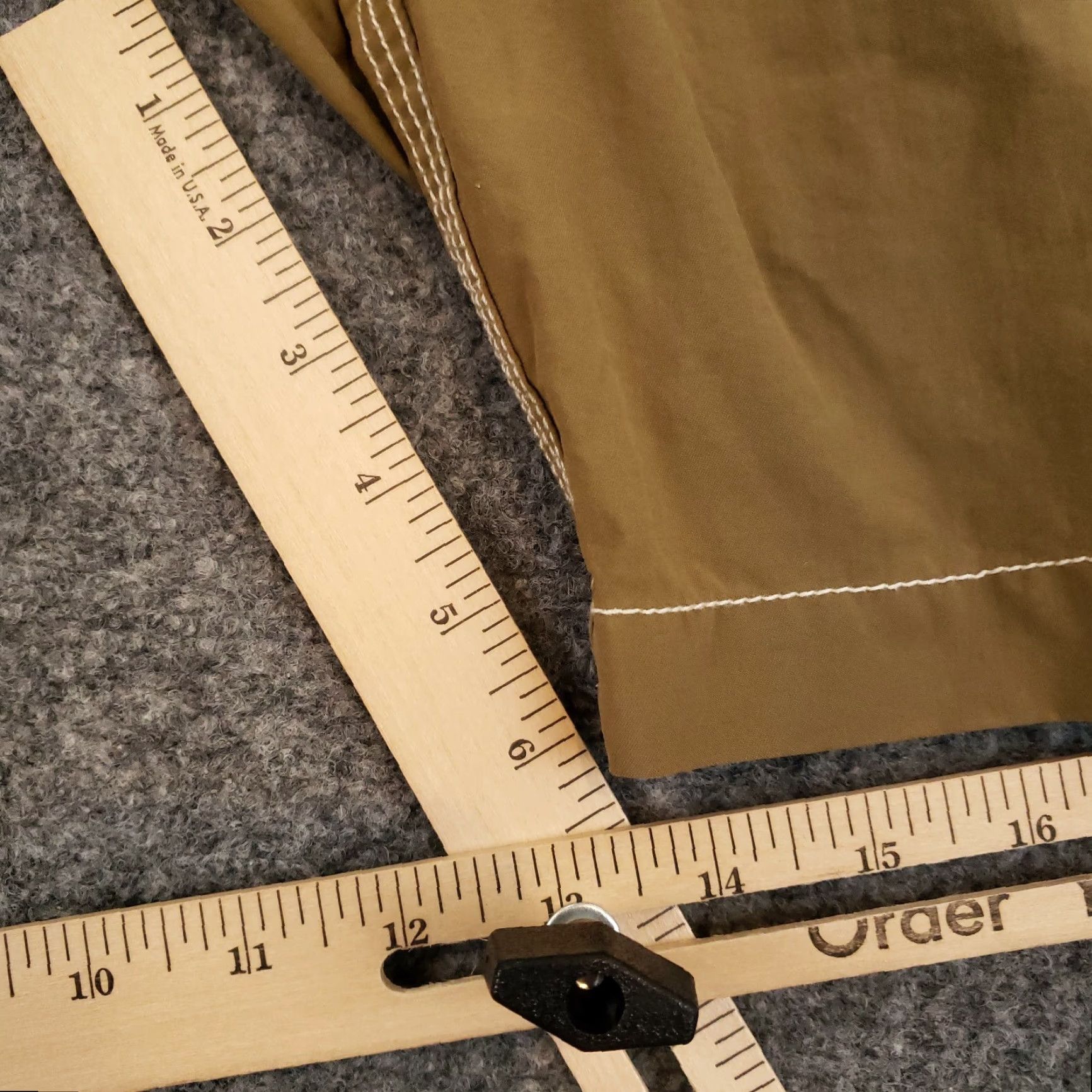 J.Crew J. Crew Shorts Mens Size 34 Brown Drawstring Beach Summer Board Casual Logo Size US 34 / EU 50 - 3 Thumbnail