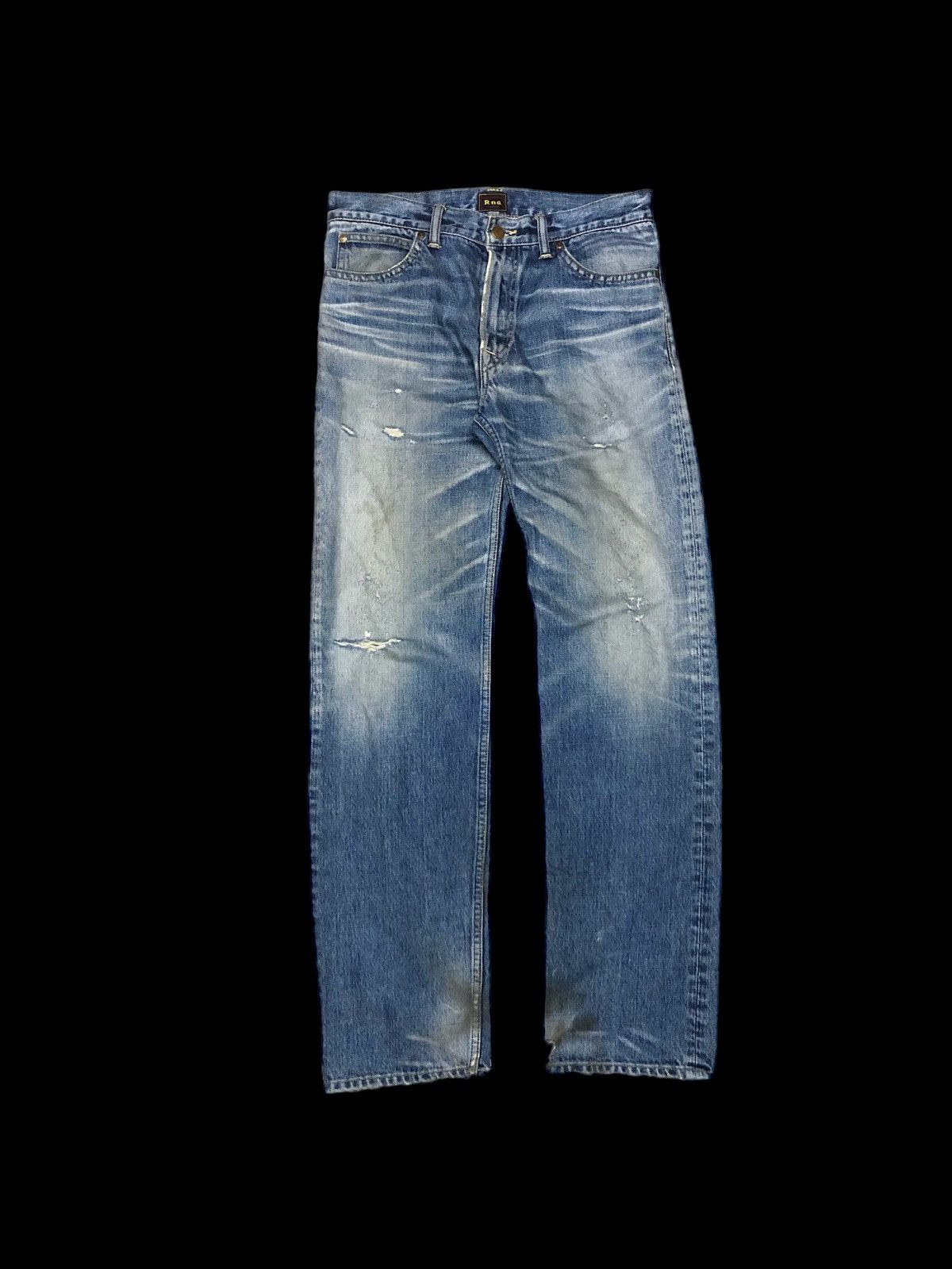 Japanese Brand STEAL‼️‼️RNA SYNDROME DISTRESSED DENIM Size US 31 - 1 Thumbnail