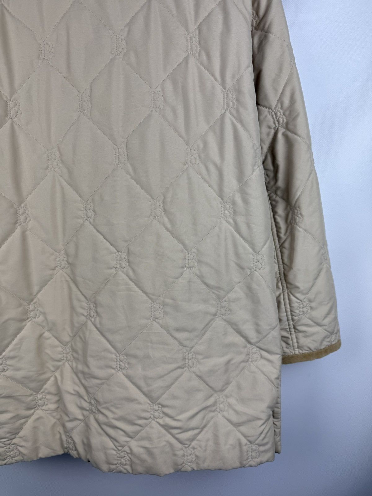Burberry × Vintage Burberrys Vintage Nova Check Lined B Monogram Quilted Jacket Size XXL / US 16-18 / IT 52-54 - 19 Thumbnail