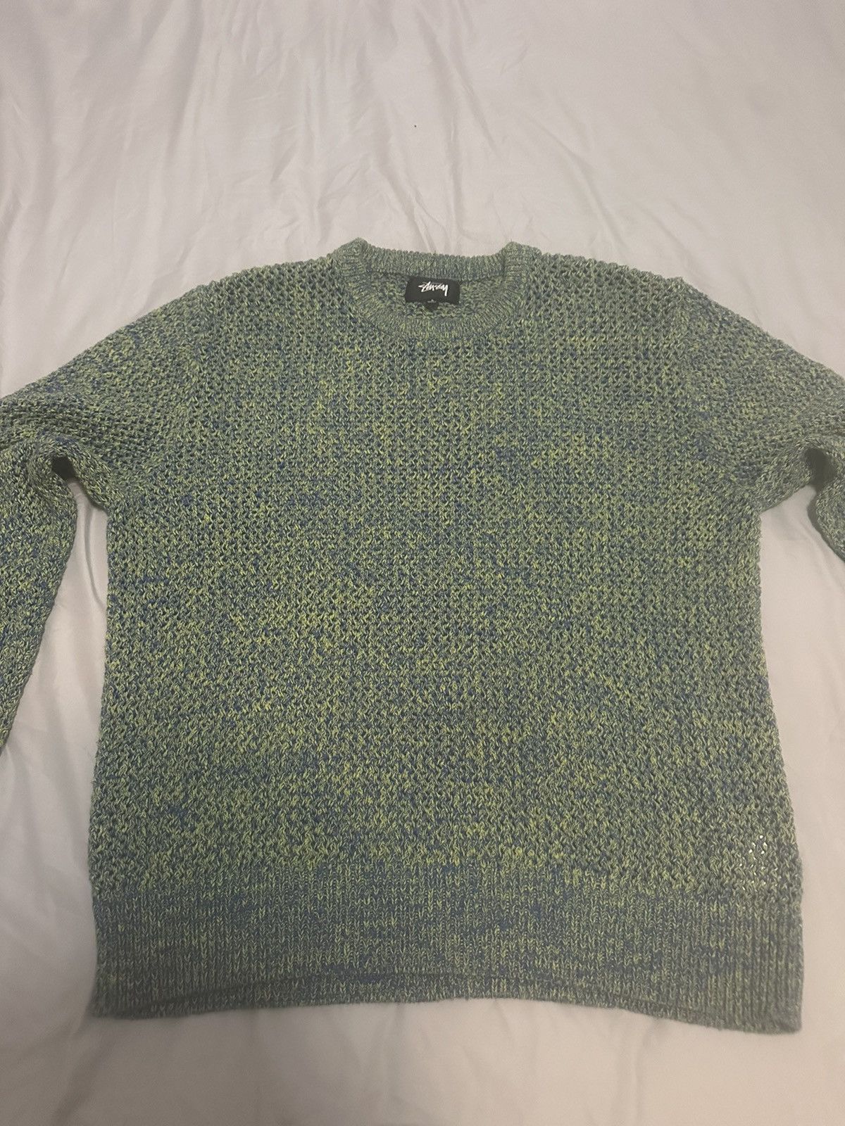 Stussy 2 Tone Loose Gauge Sweater
