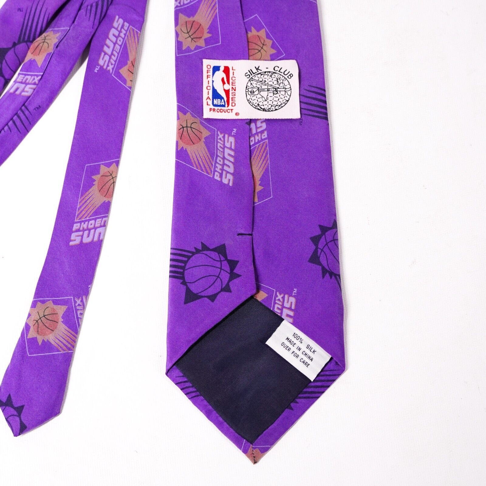 NBA VTG Phoenix Suns NBA Finals Basketball Silk Neck Tie Size ONE SIZE - 6 Thumbnail