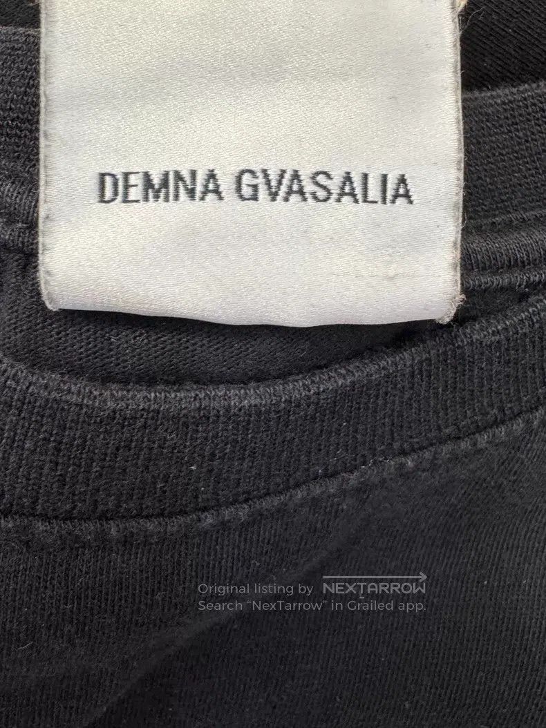 Vetements Vetements Short Sleeve T-Shirt, XS Size, Black Size US XS / EU 42 / 0 - 4 Thumbnail
