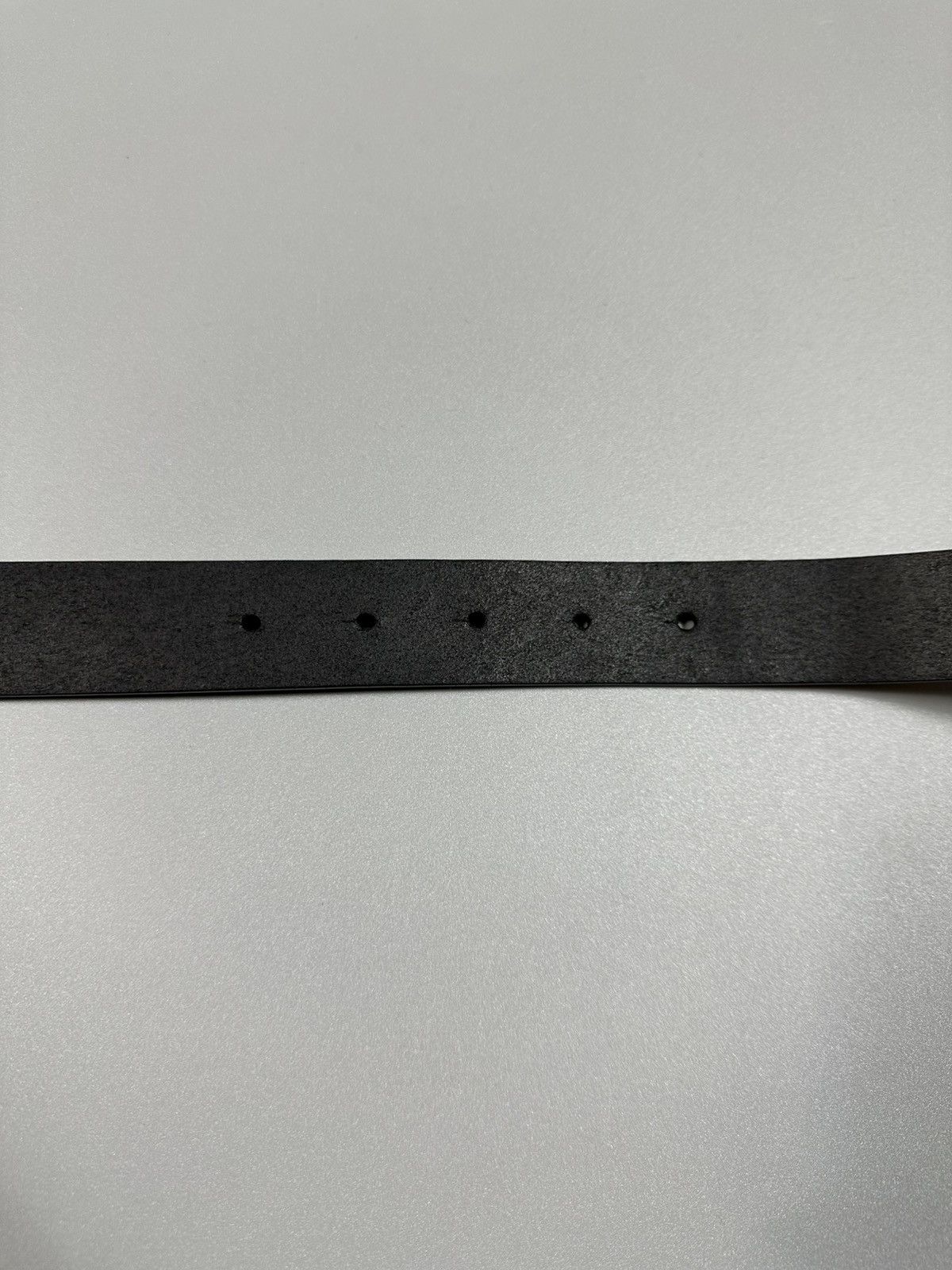 Balenciaga Balenciaga B Buckle Black Leather Belt Size ONE SIZE - 6 Thumbnail
