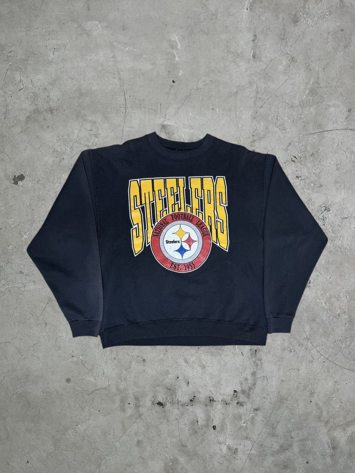 Vintage Vintage Steelers Crewneck Size US L / EU 52-54 / 3 - 1 Thumbnail