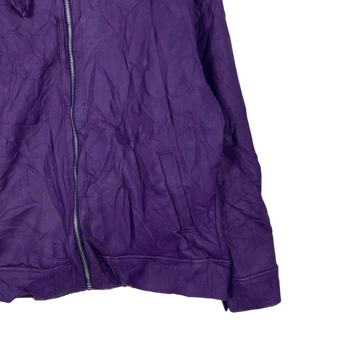 Japanese Brand Japanese Brand WWG Synthetic Leather Jacket Size M / US 6-8 / IT 42-44 - 4 Thumbnail