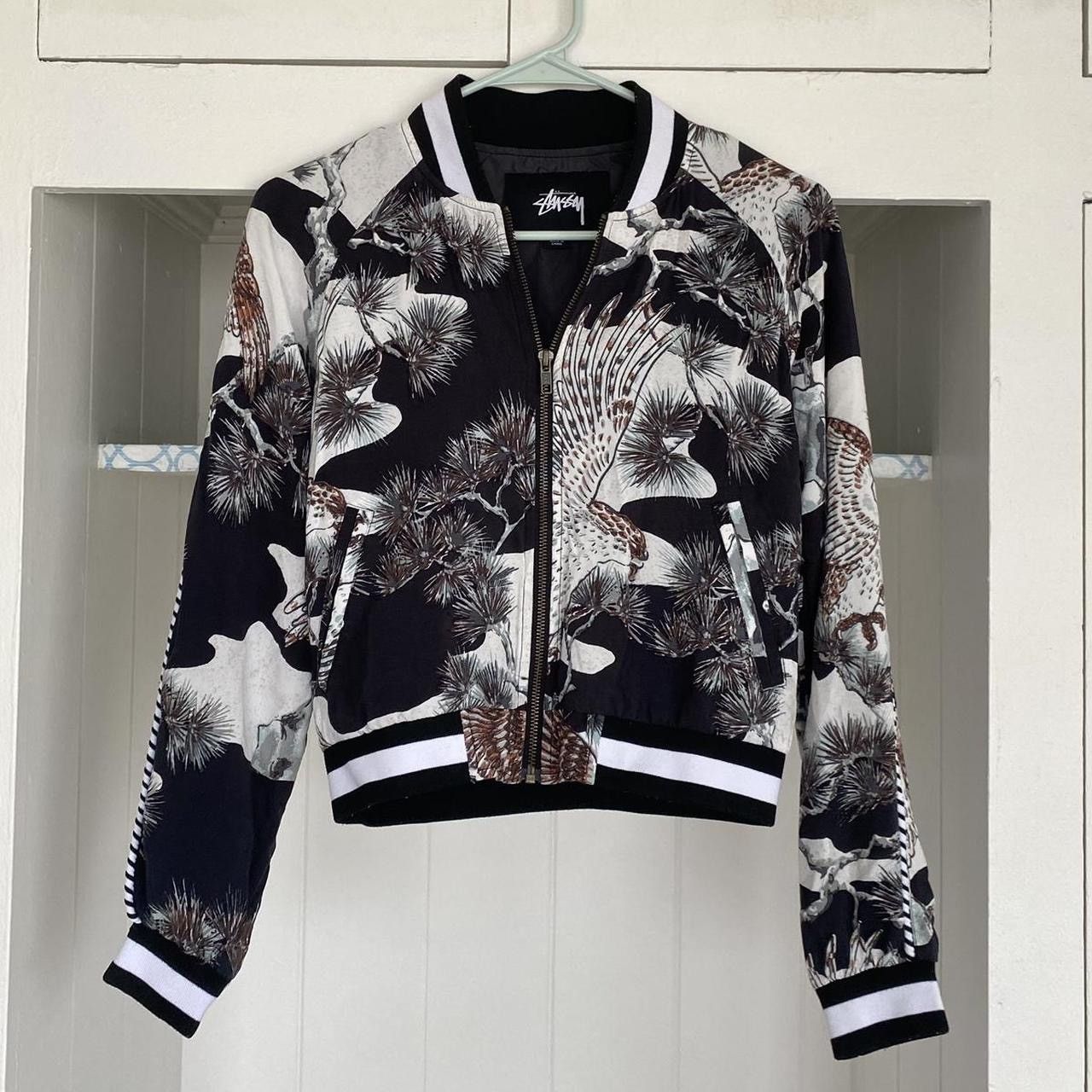 Stussy Stussy FALCON SOUVENIR Bomber Jacket Size S / US 4 / IT 40 - 1 Thumbnail