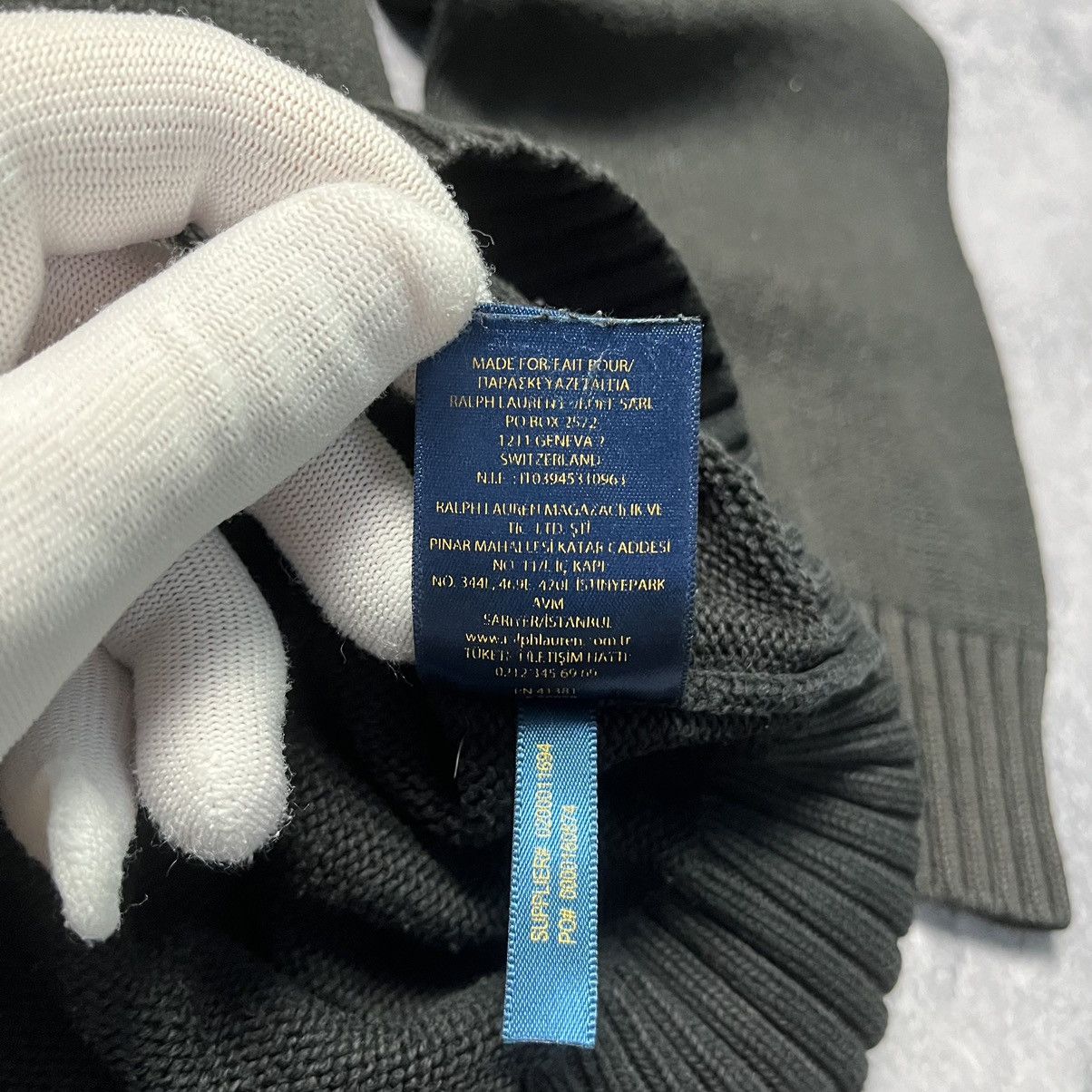 Polo Ralph Lauren × Vintage Vintage Polo Ralph Lauren Faded Sweater Streetwear Y2K Size US L / EU 52-54 / 3 - 7 Thumbnail