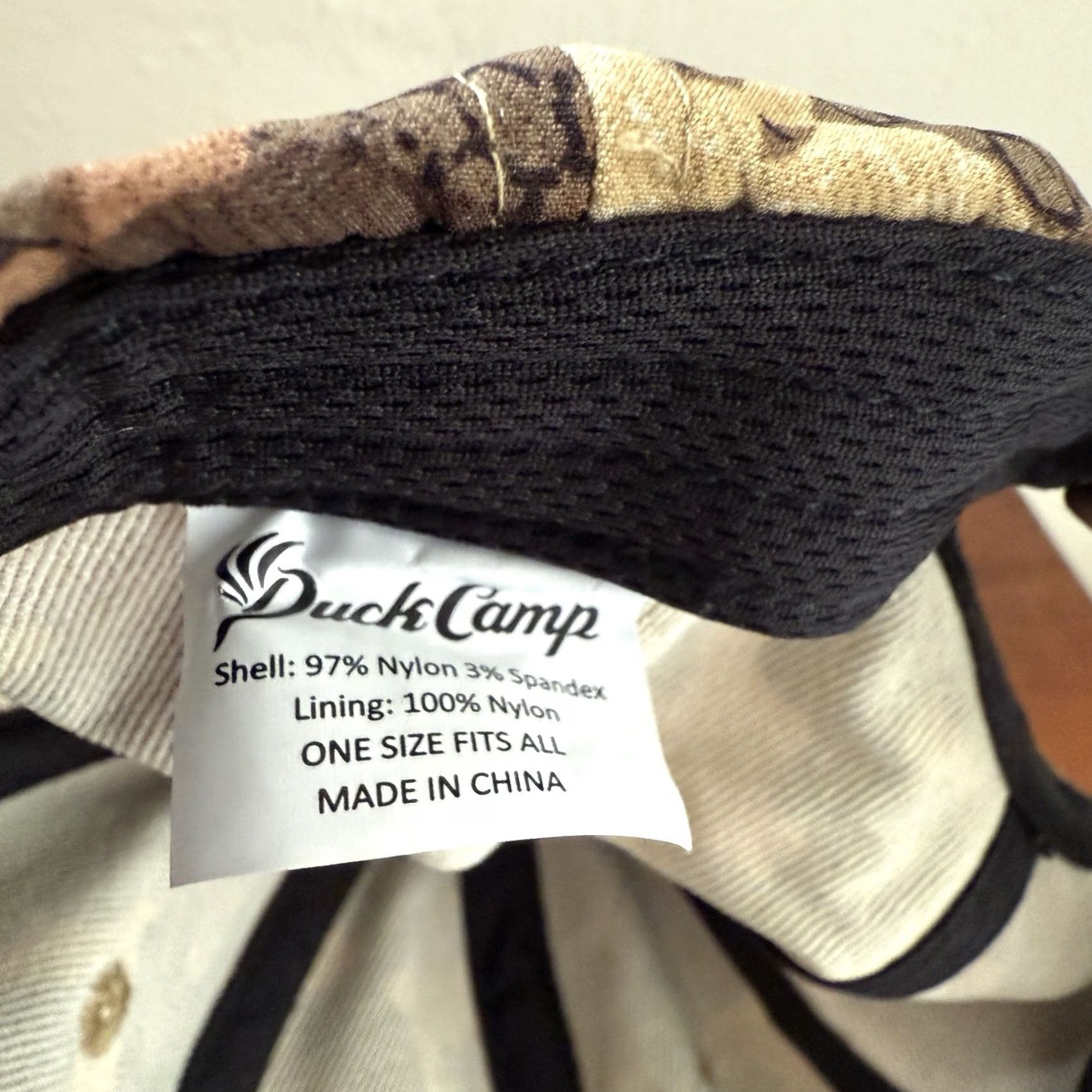 Vintage Duck Camp Hat Vantage Cap Adjustable Hunting Performance Stretch Camouflage Nylon Spandex Men Baseball Cap One Size Brown Vintage: No Size ONE SIZE - 6 Thumbnail