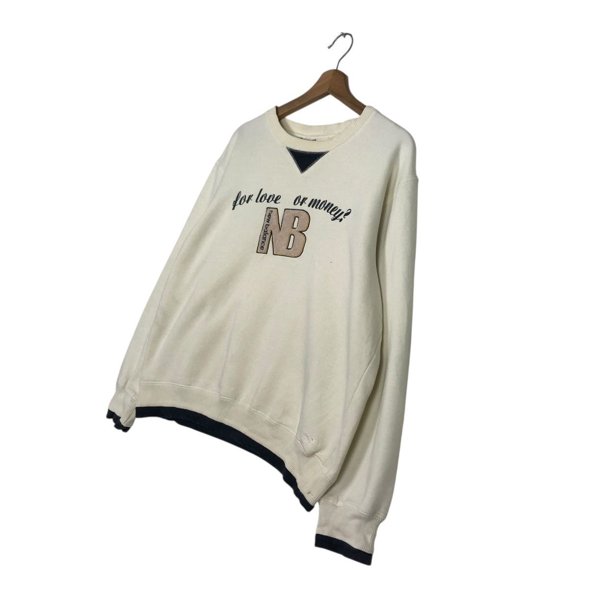 Japanese Brand 🔥VINTAGE SWEATSHIRT NEW BALANCE BIG LOGO Size US M / EU 48-50 / 2 - 4 Thumbnail