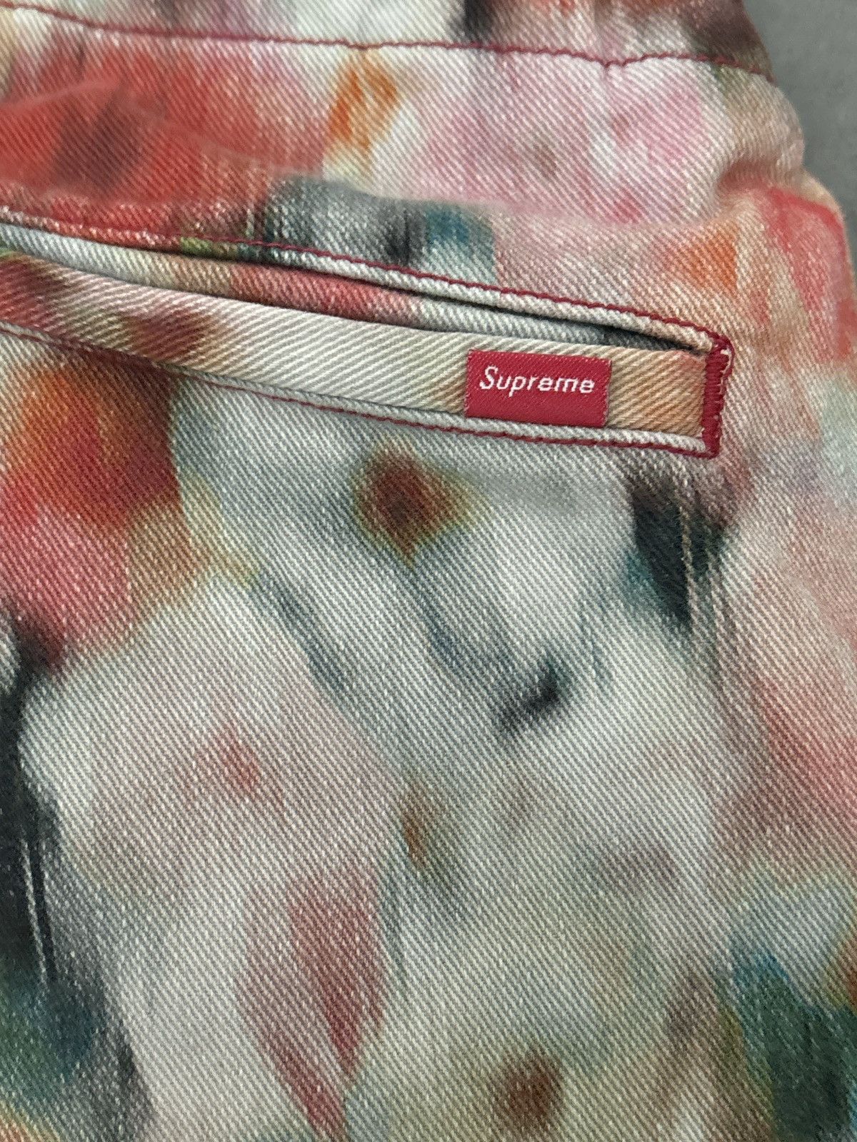 Supreme Supreme liberty floral belted denim jogger pants Size US 32 / EU 48 - 6 Thumbnail