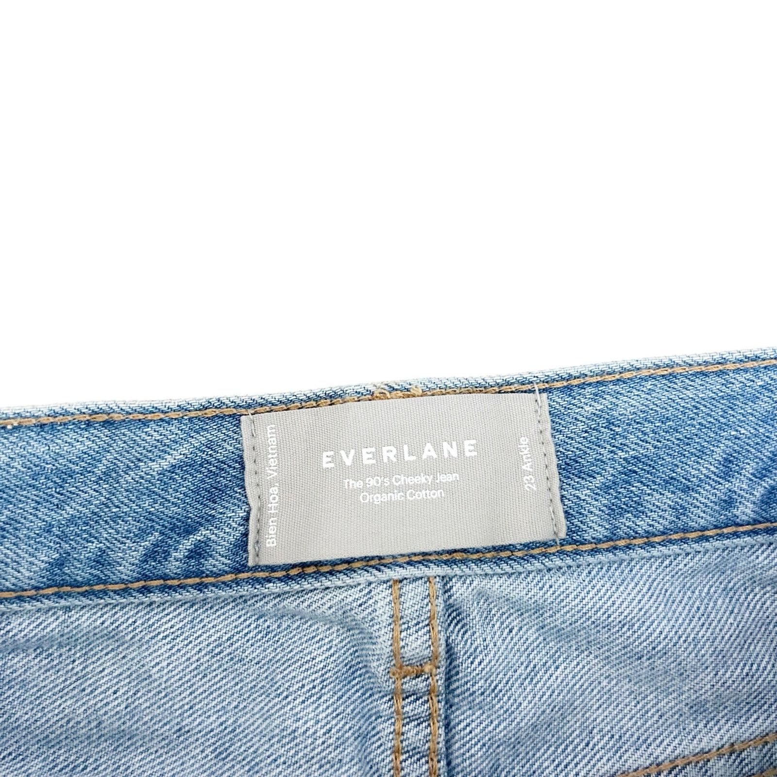 Everlane Everlane Organic Cotton 90s Cheeky Jeans Sz 23 Ankle Size 23" - 2 Thumbnail