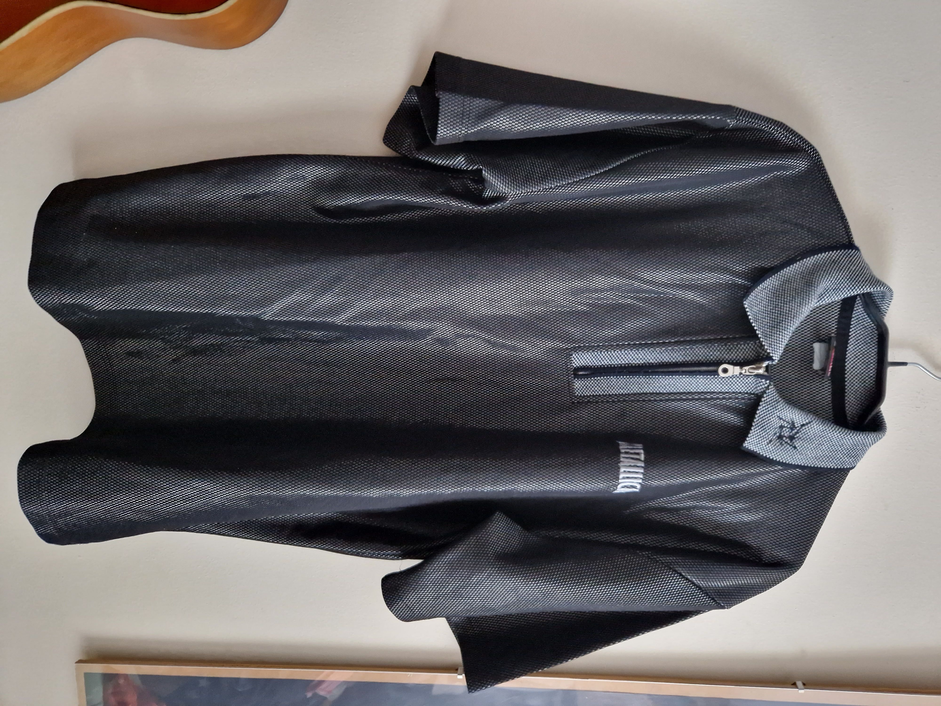 image of Embroidered Polo Tee 90's Giant VTG Vintage in Grey, Men's (Size XL)