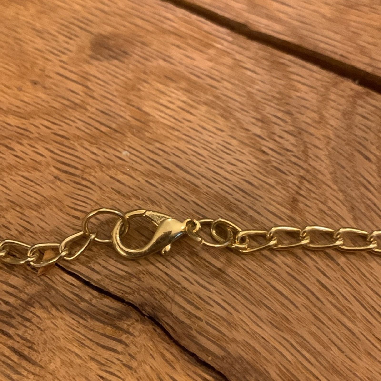 Vintage Chinese golden pendant good luck,prosperity pendant & chain Size ONE SIZE - 6 Thumbnail
