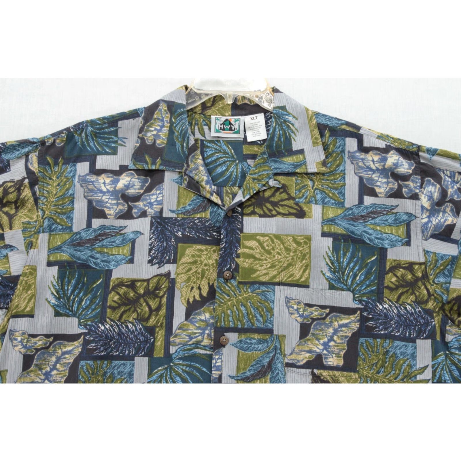 Vintage VINTAGE HWY 1 Classic Hawaiian Shirt Mens XL Tall Short Sleeve Beachy Vacation Floral Button-Up Shirt Mens XL Tall Blue Size US XL / EU 56 / 4 - 3 Thumbnail